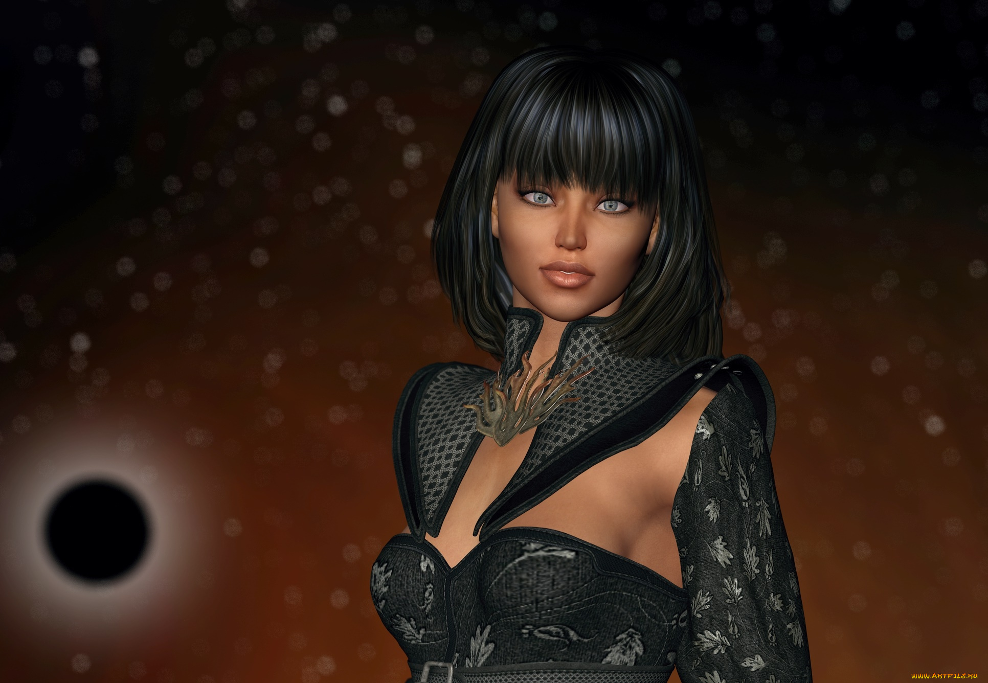 3д, графика, люди, , people, фон, взгляд, девушка