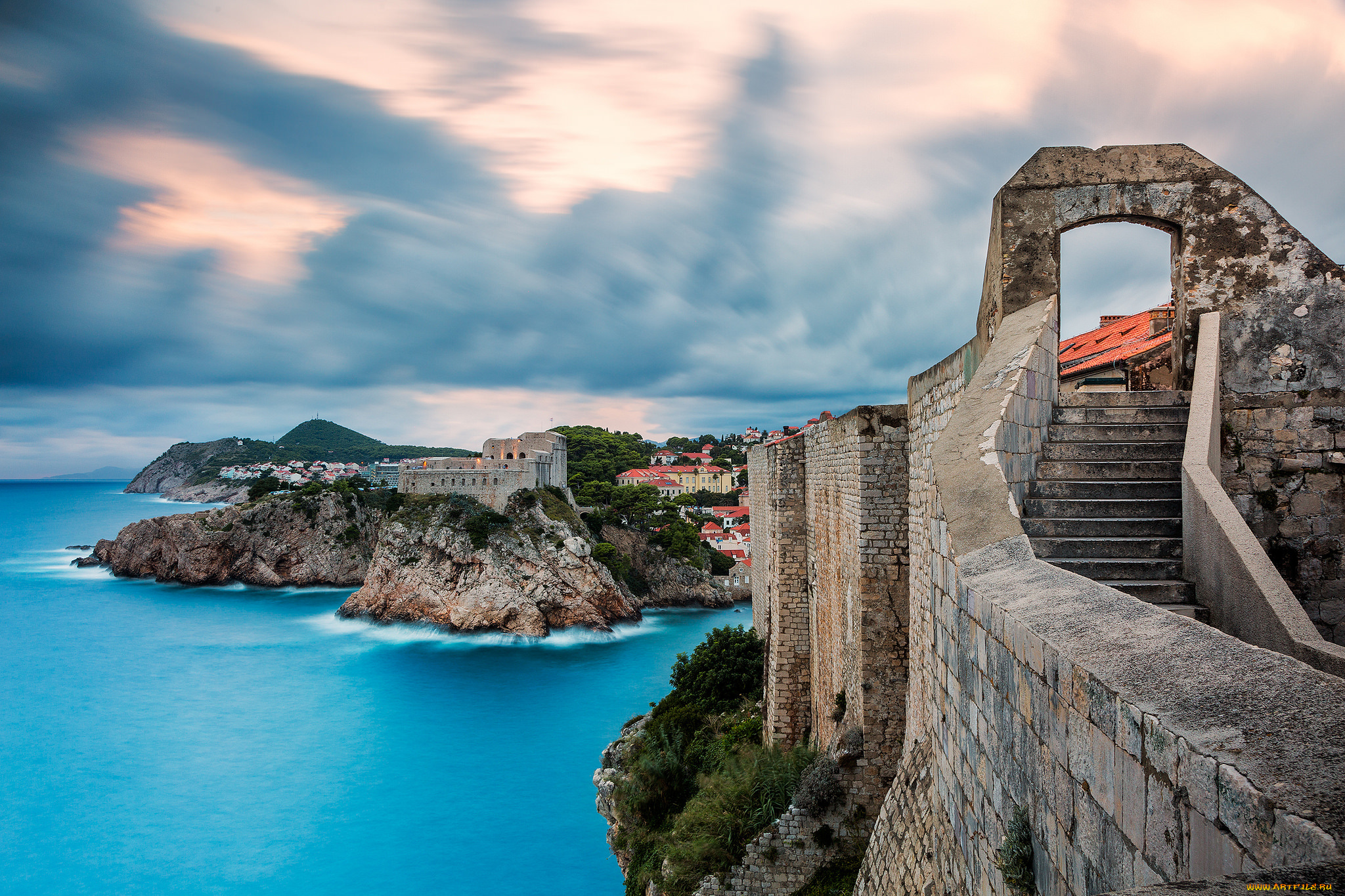 dubrovnik, and, st, , lawrence, fortress, города, дубровник, , хорватия, крепость, побережье