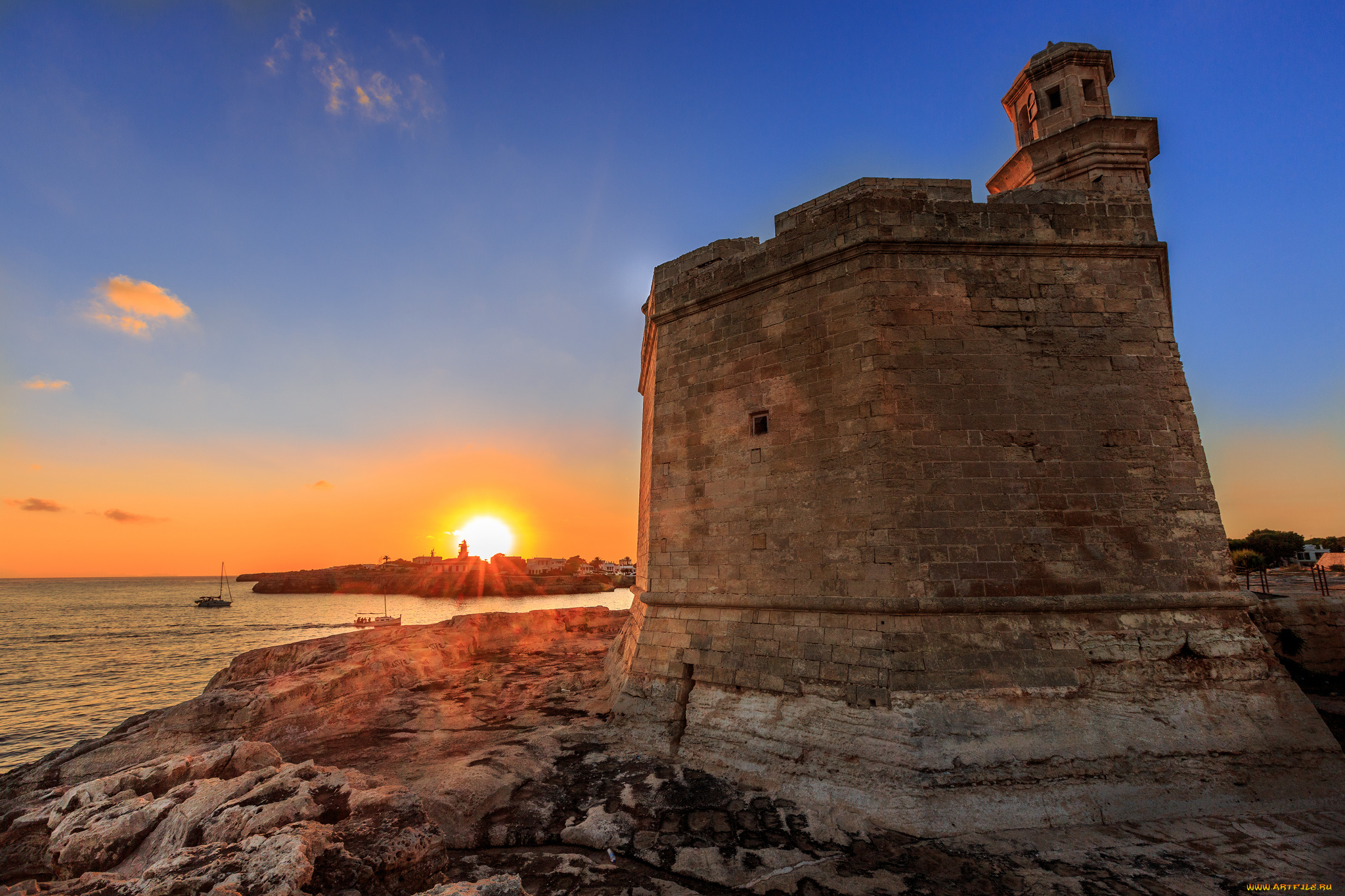 fortress, saint, nicholas, города, -, дворцы, , замки, , крепости, крепость, рассвет