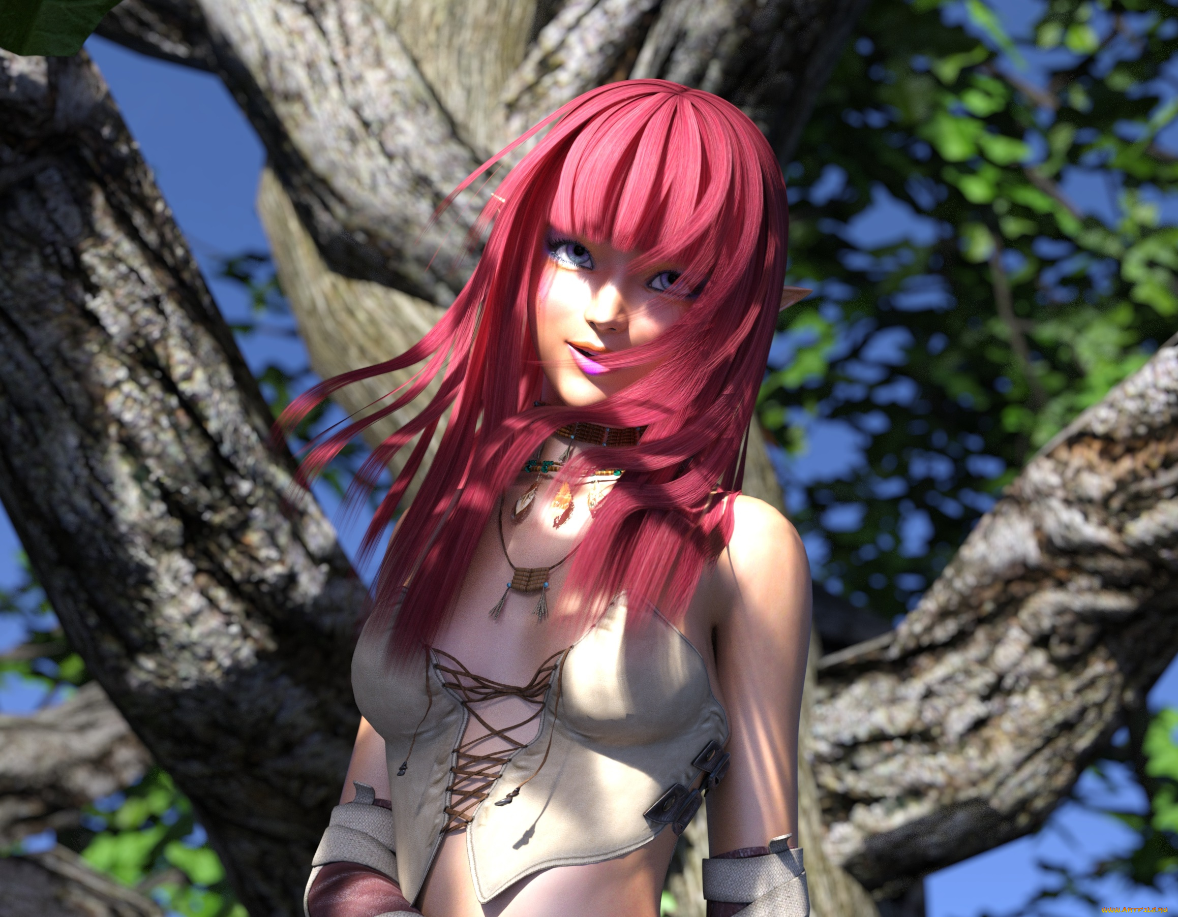 3д, графика, люди, , people, девушка, взгляд, фон