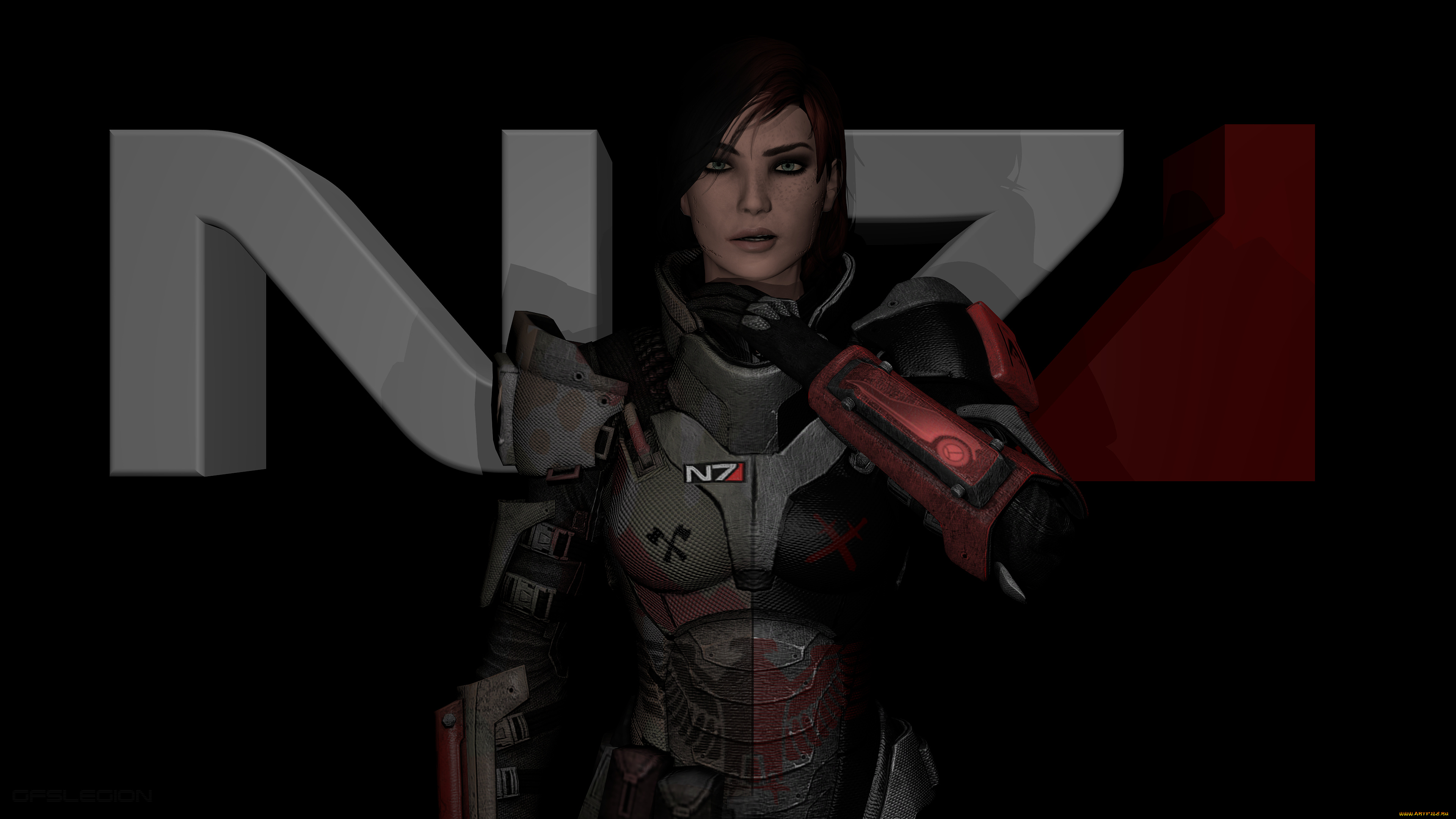 3д, графика, фантазия, , fantasy, девушка, взгляд, фон