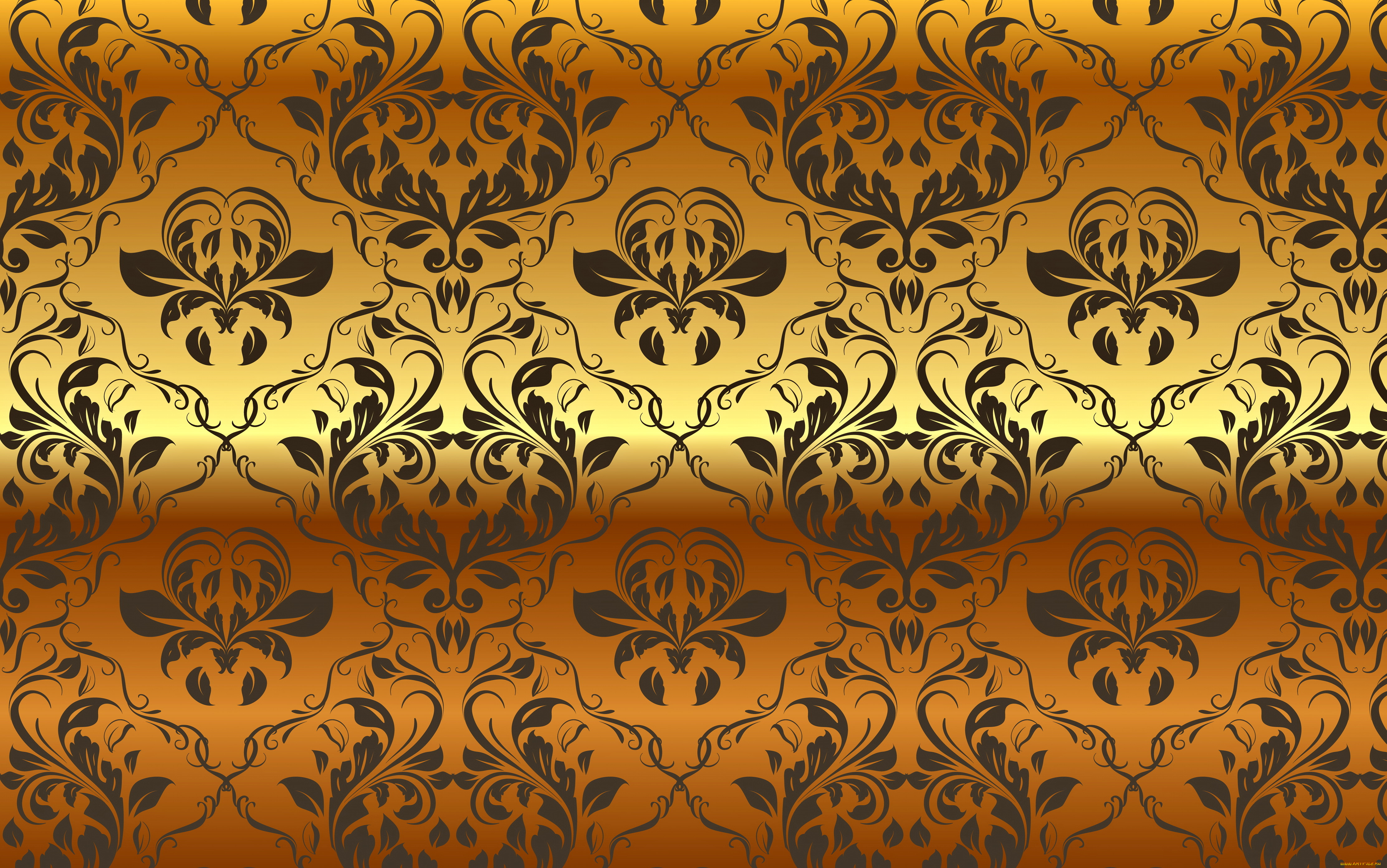 векторная, графика, другое, , other, vintage, золото, golden, background, vector, узор, орнамент, gradient, фон