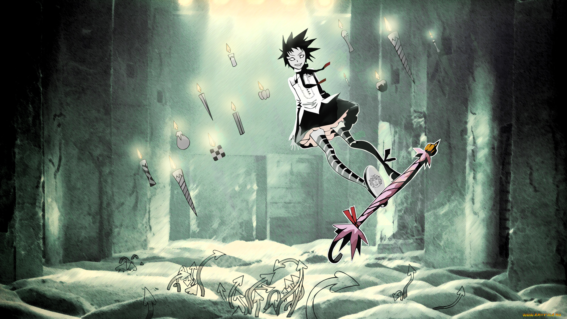 аниме, , gray-man, девочка