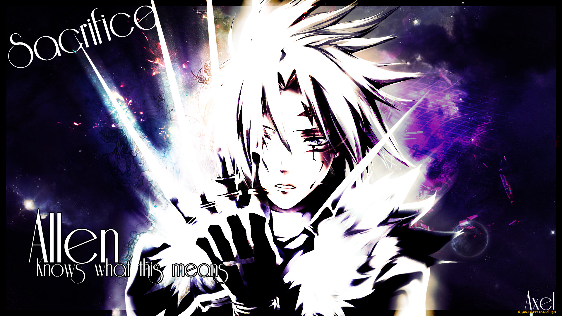 аниме, , gray-man, парень