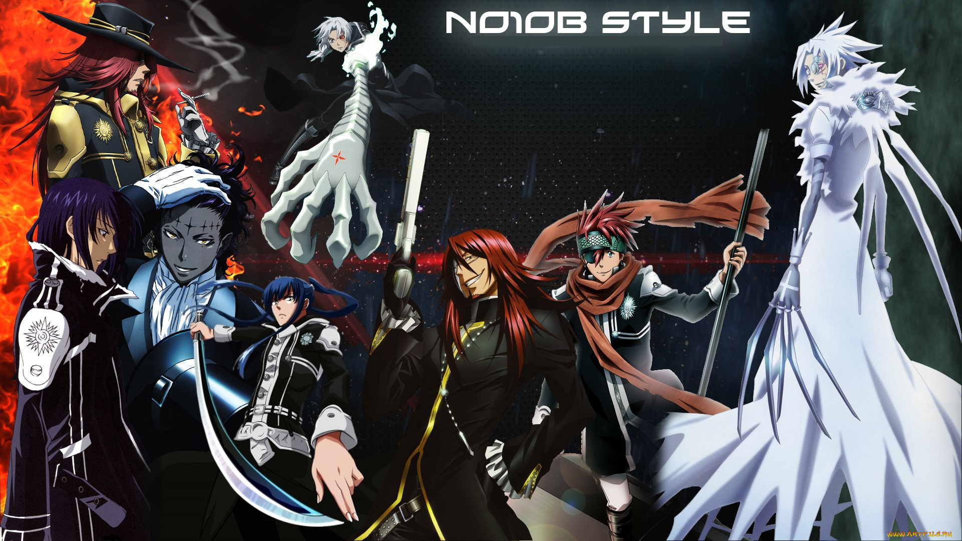 аниме, , gray-man, парни