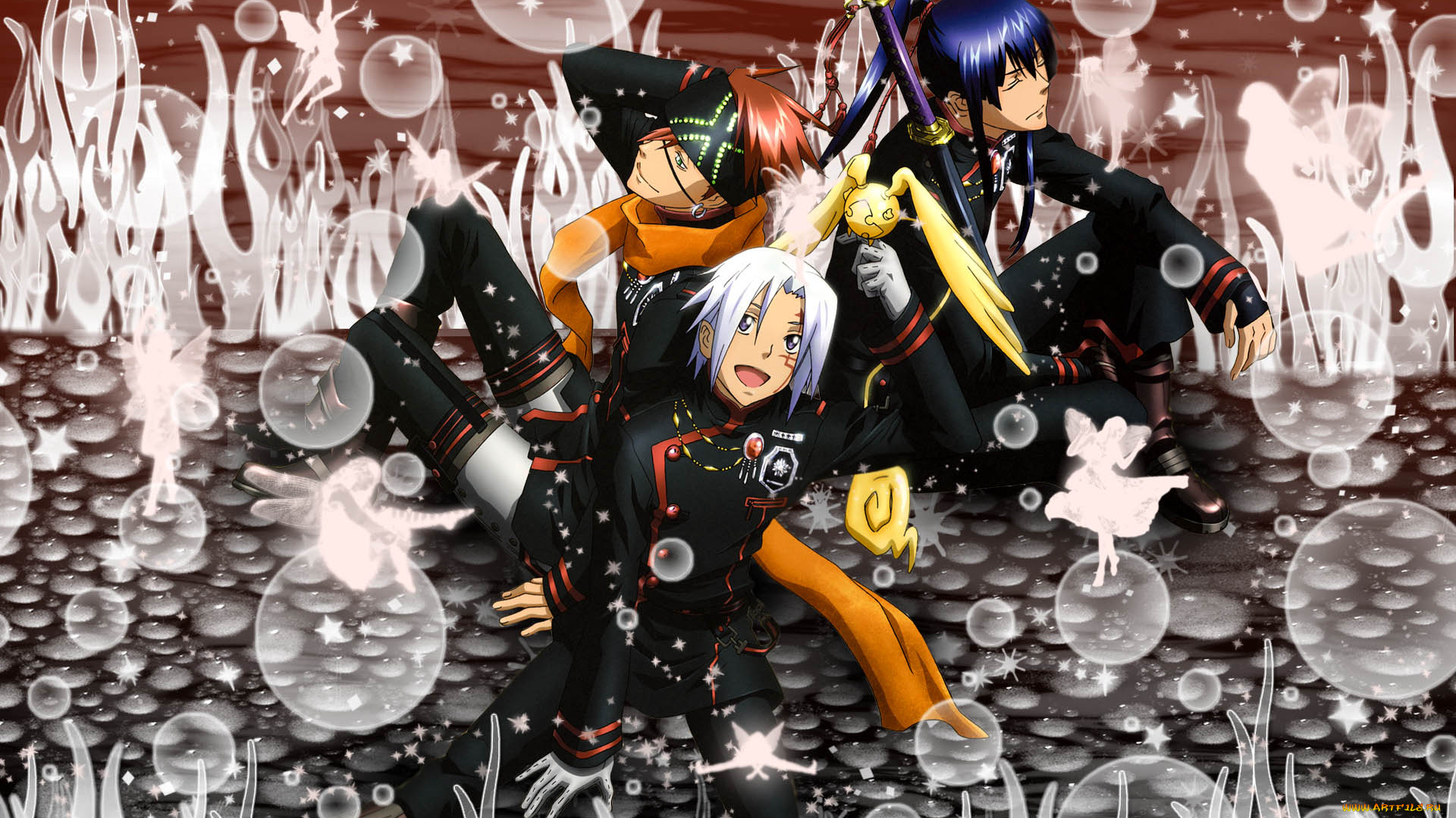 аниме, , gray-man, персонажи