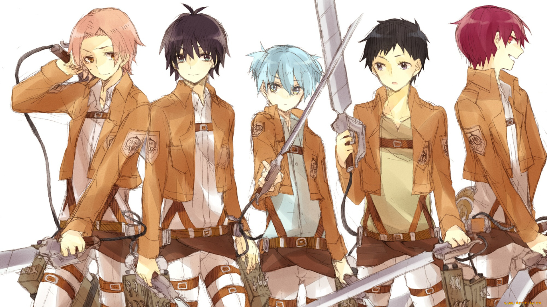 аниме, ansatsu, kyoushitsu, косплей, класс, убийц