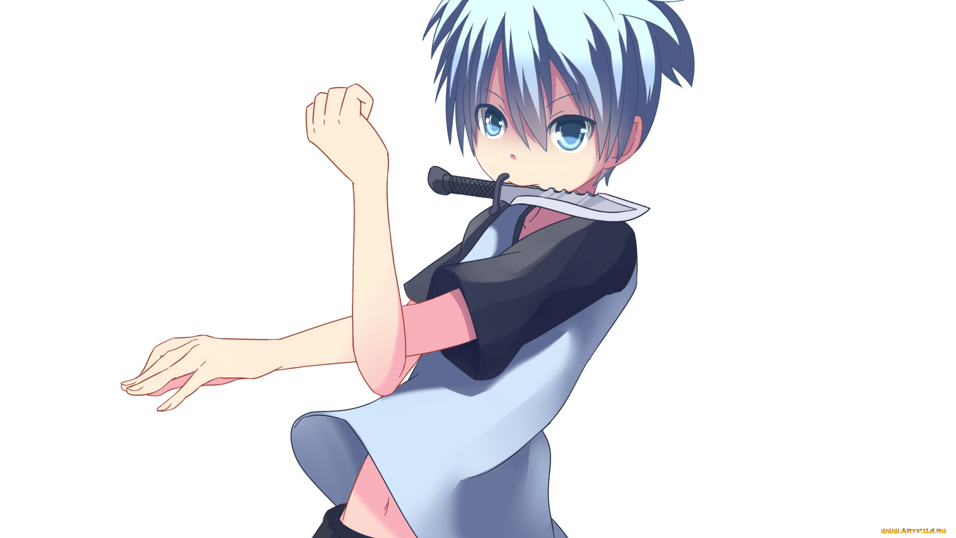 аниме, ansatsu, kyoushitsu, нагиса