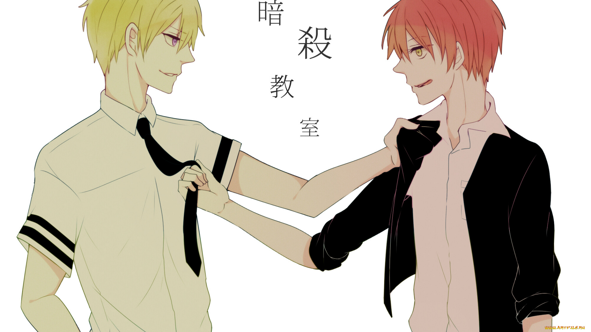 аниме, ansatsu, kyoushitsu, парни