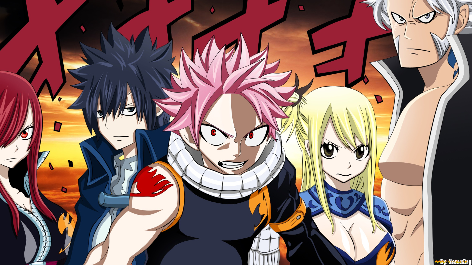 аниме, fairy, tail, персонаж