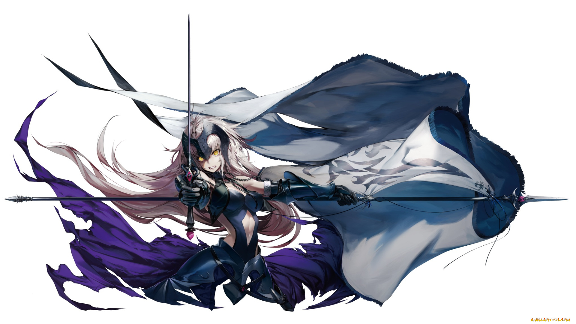 аниме, fate, stay, night, ruler