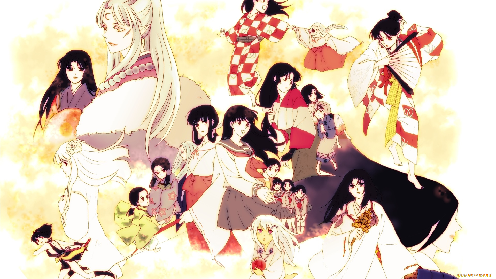 аниме, inuyasha, инуяша