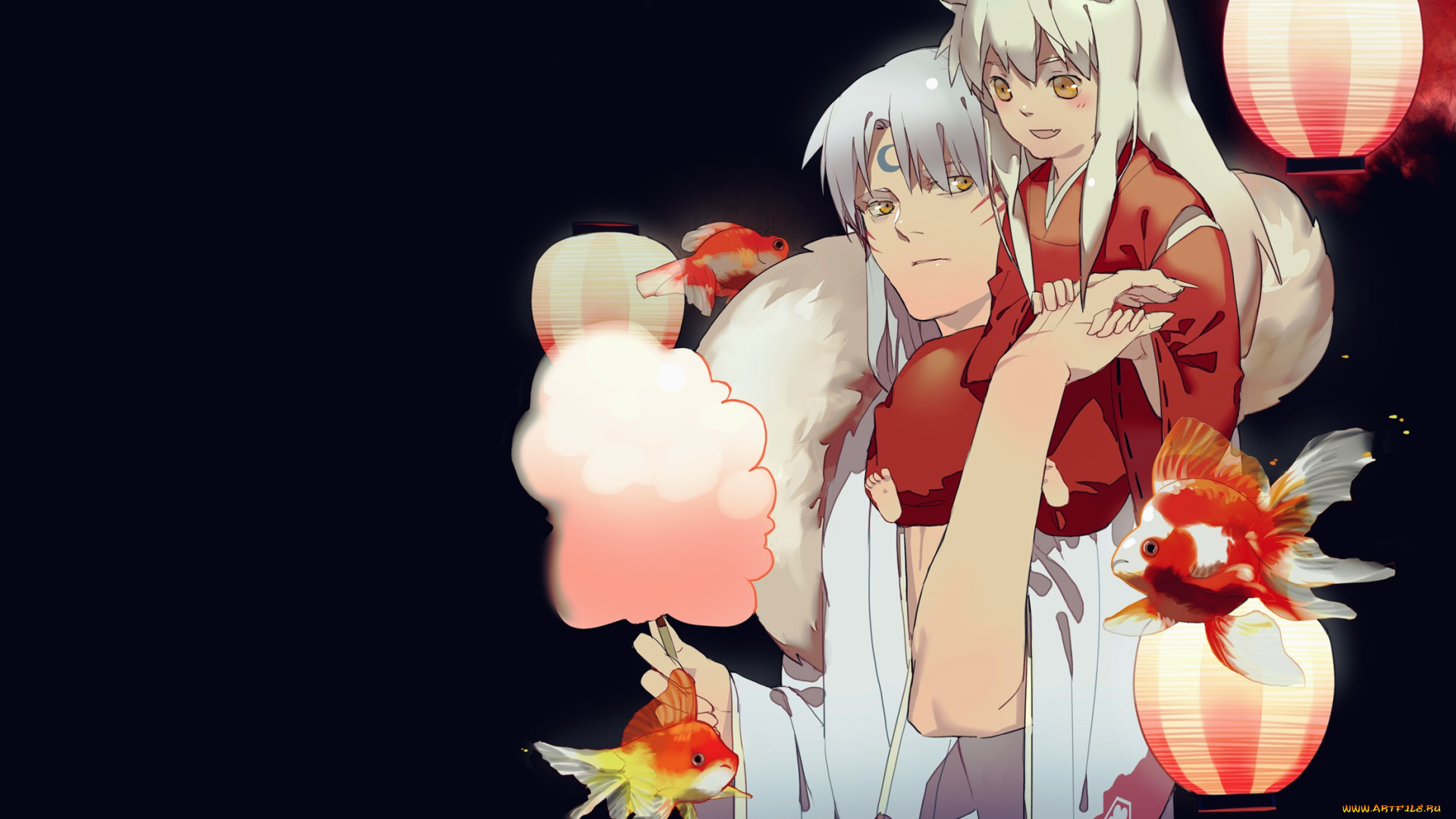 аниме, inuyasha, инуяша