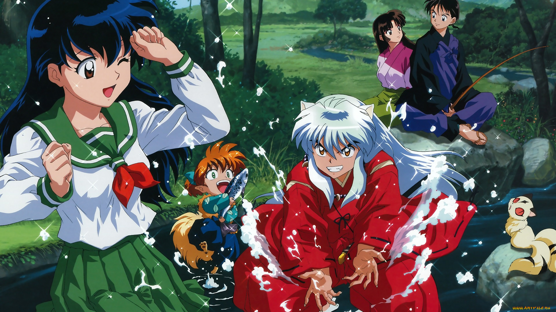 аниме, inuyasha, инуяша