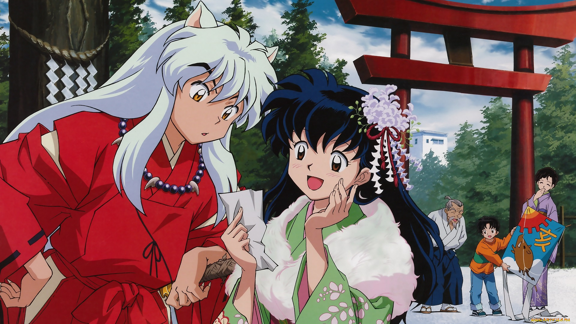 аниме, inuyasha, инуяша