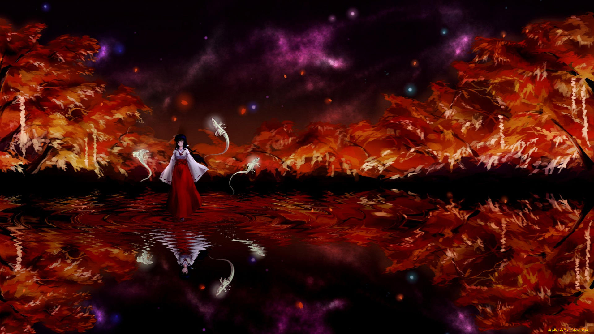 аниме, inuyasha, кикио