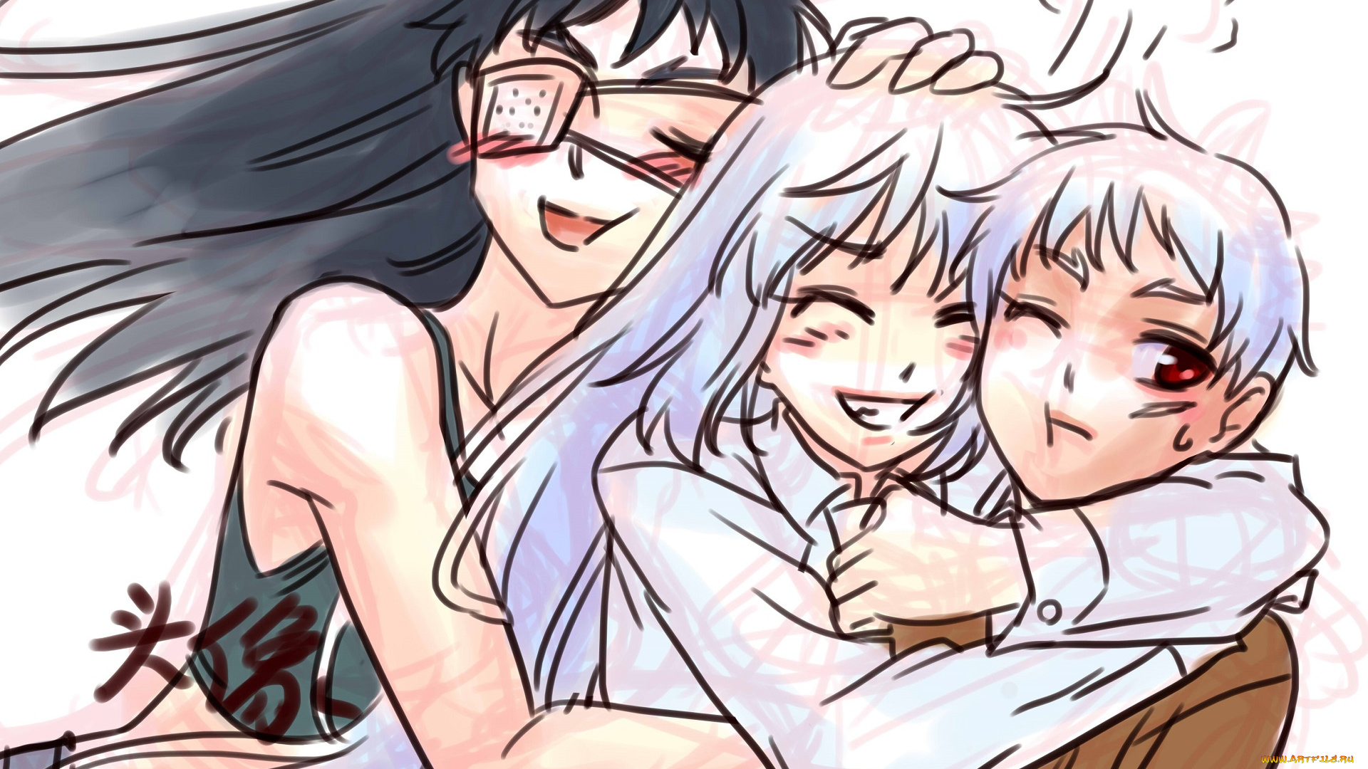 аниме, jormungand, йона, девушки