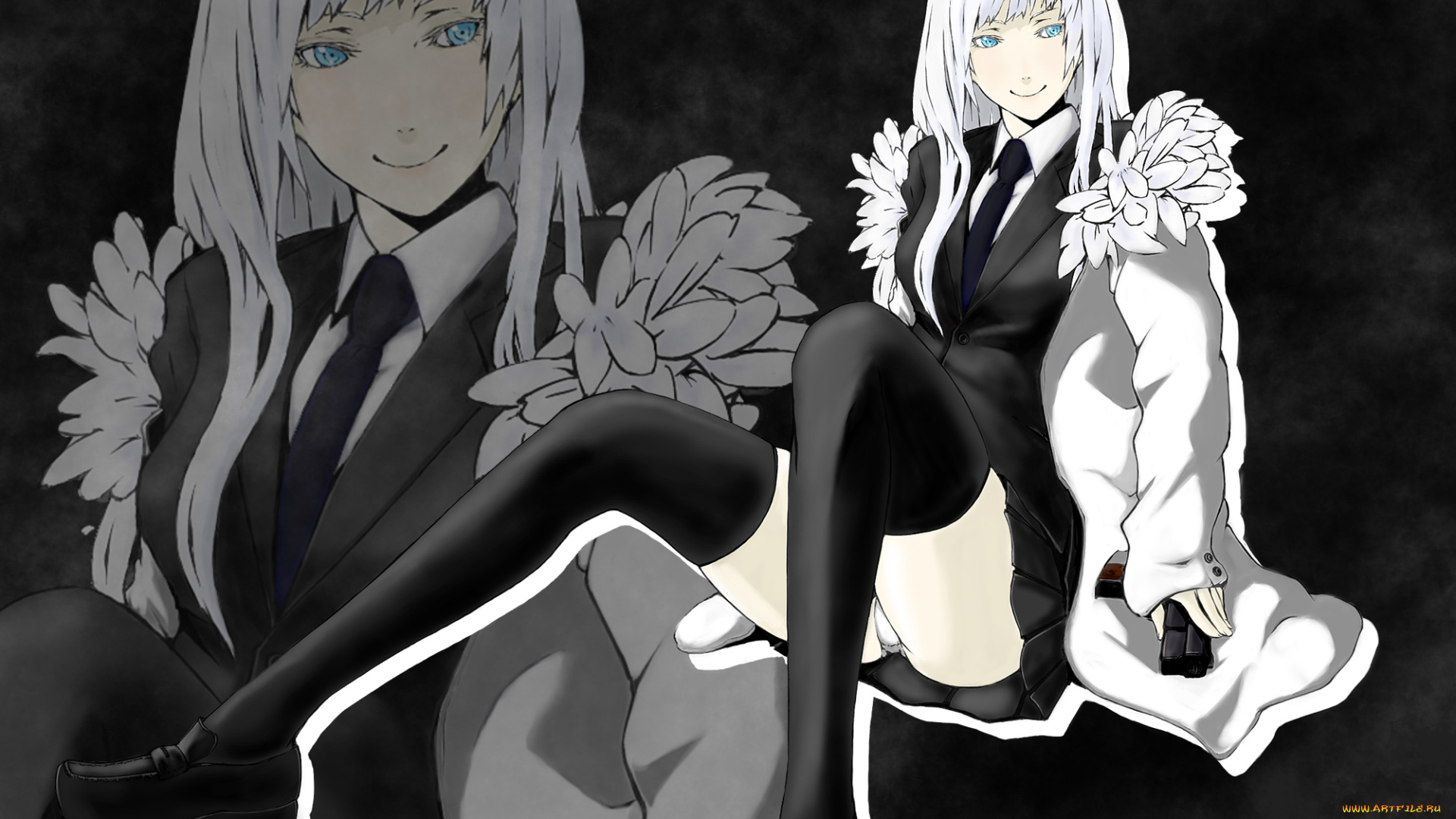 аниме, jormungand, koko, hekmatyar