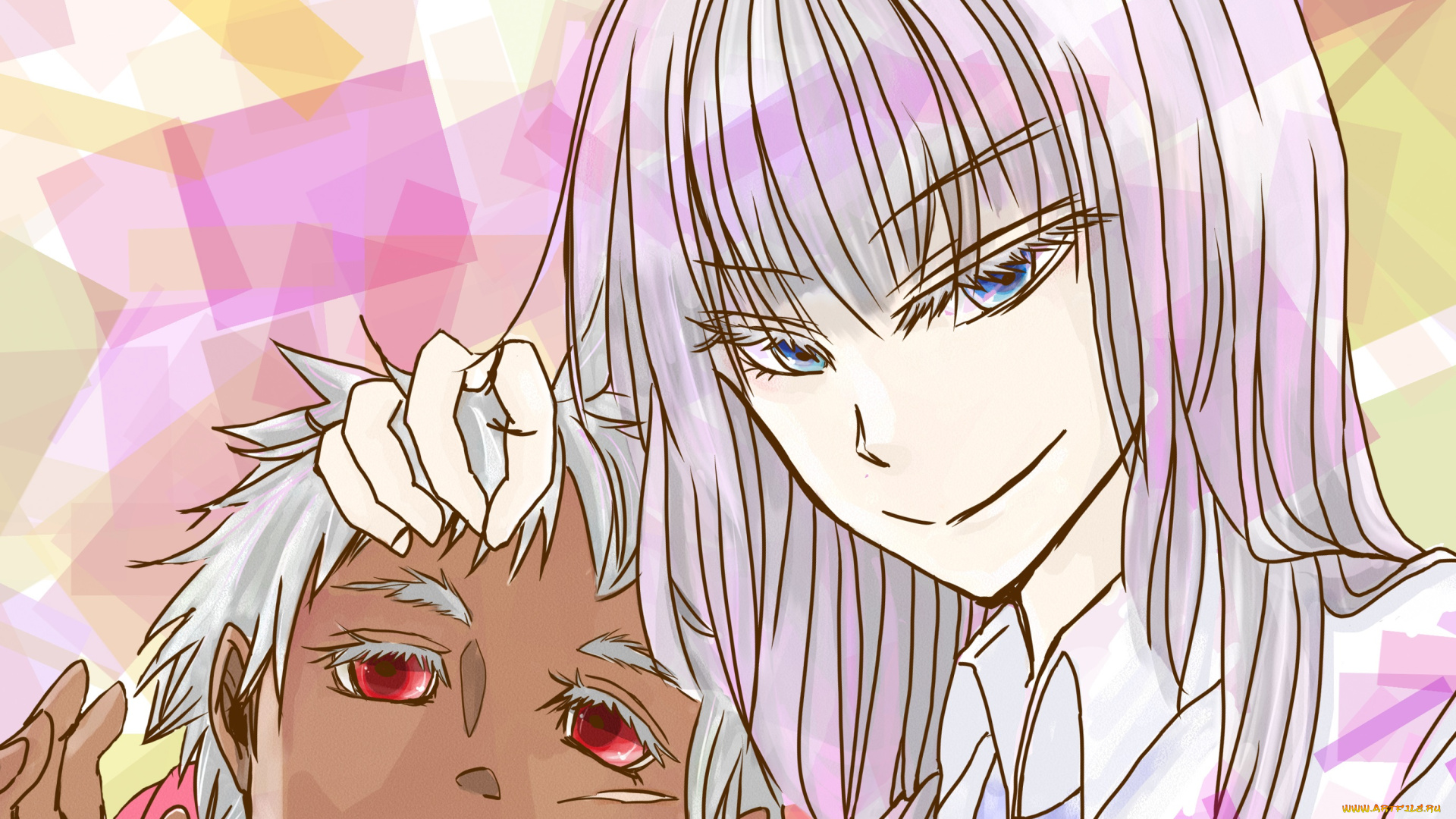 аниме, jormungand, коко, йона