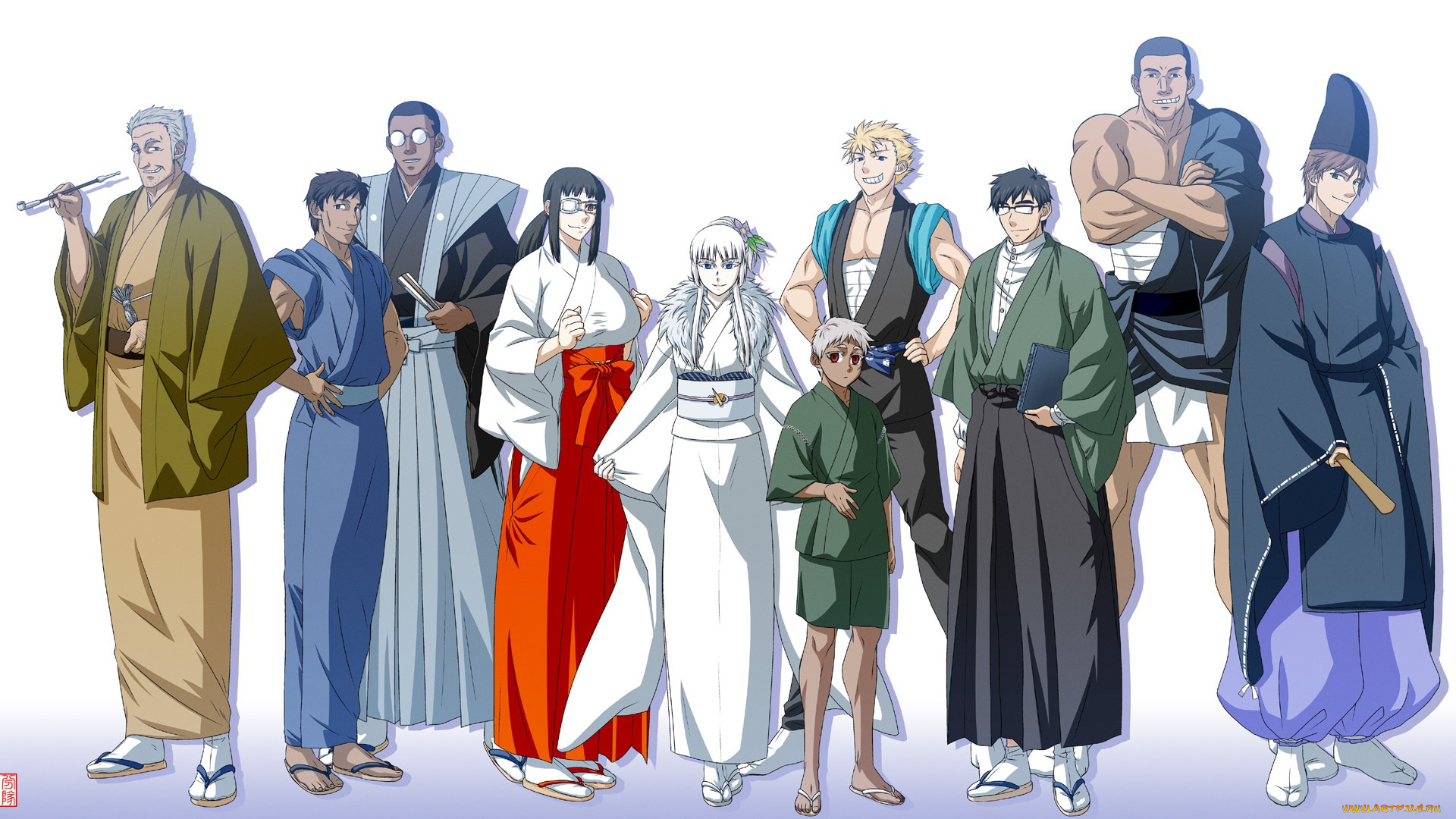 аниме, jormungand, персонажи