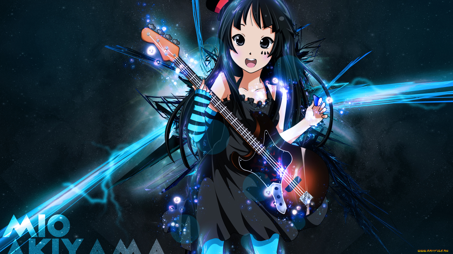 аниме, k-on, фон, взгляд, девушки