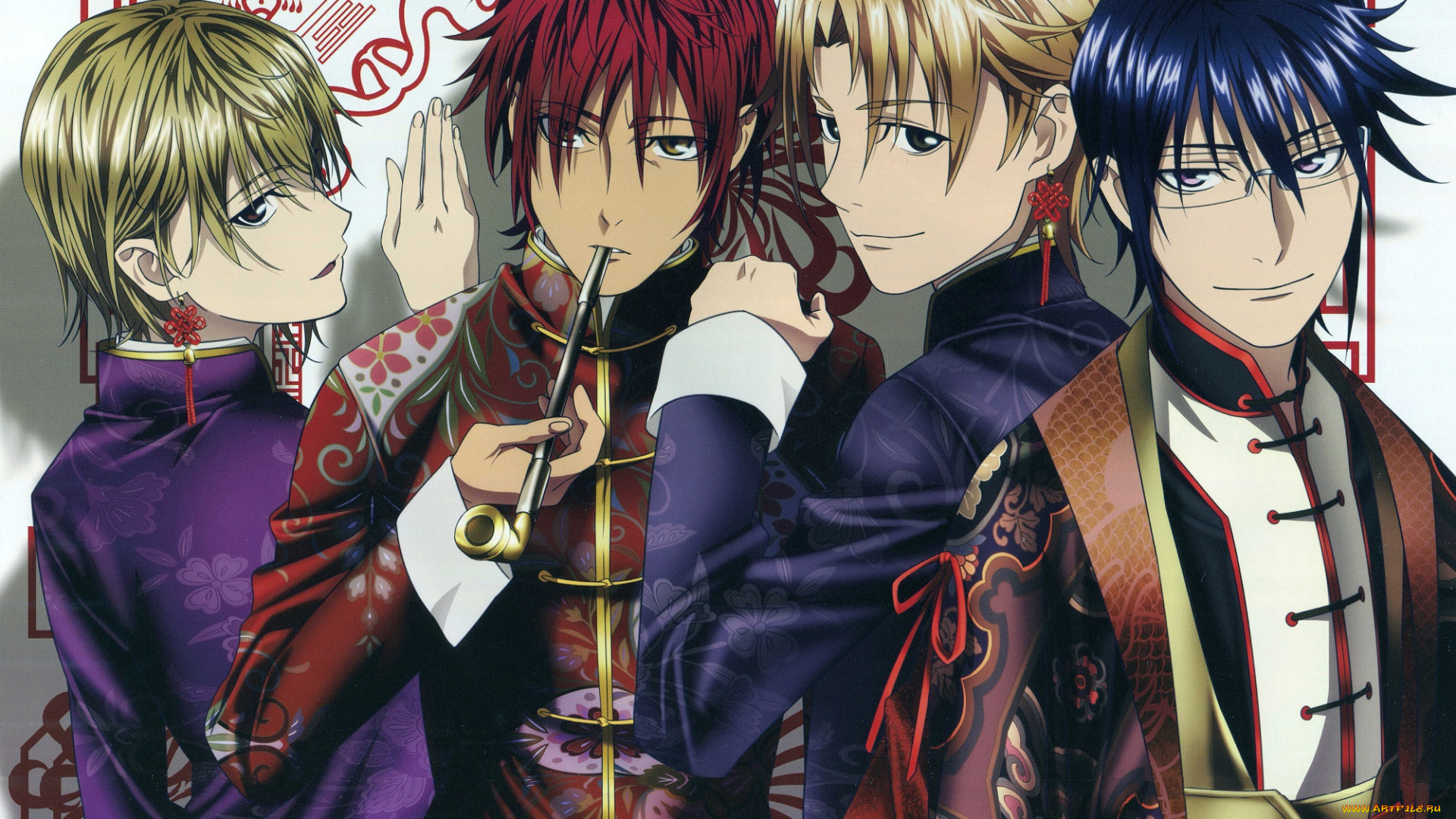 аниме, k, project, парни