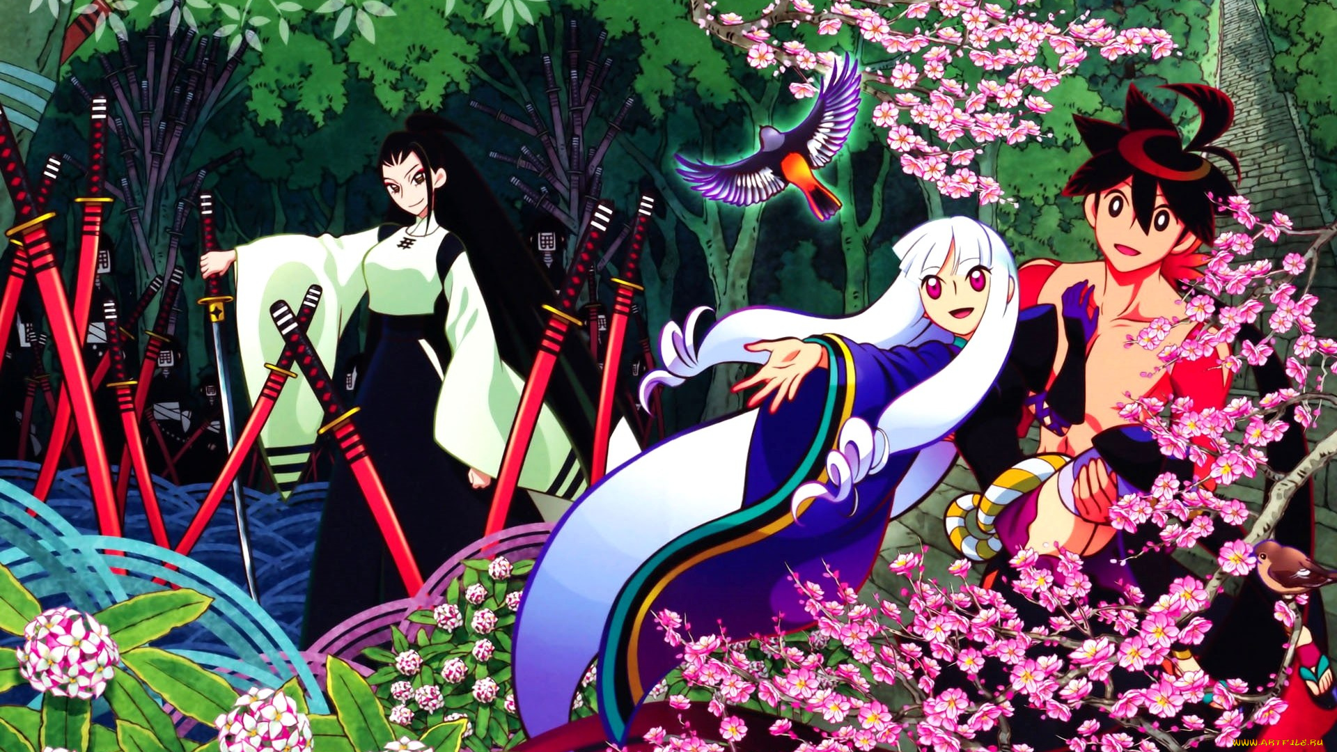 аниме, katanagatari