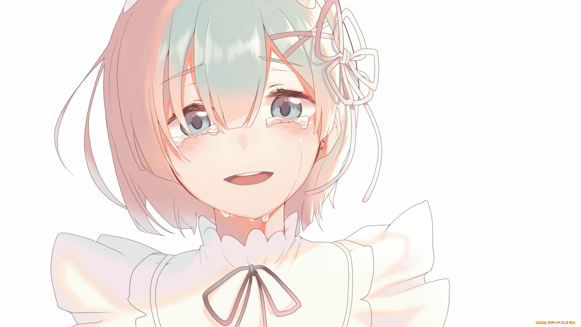 аниме, re, , zero, kara, hajimeru, isekai, seikatsu, рем