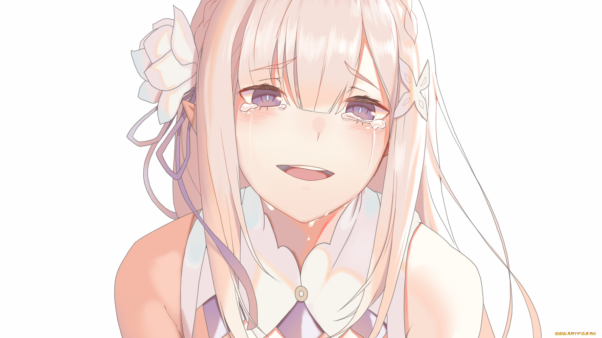 аниме, re, , zero, kara, hajimeru, isekai, seikatsu, эмилия