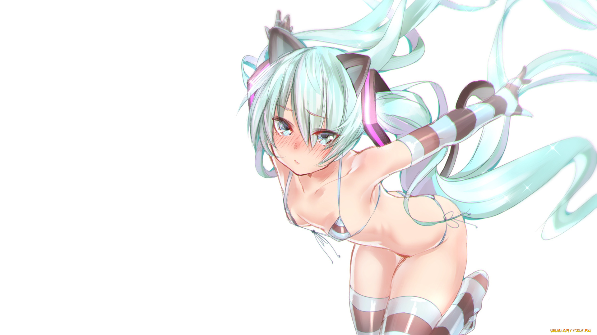 аниме, vocaloid, hatsune, miku