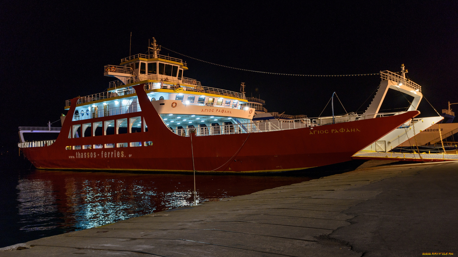 корабли, грузовые, суда, паром