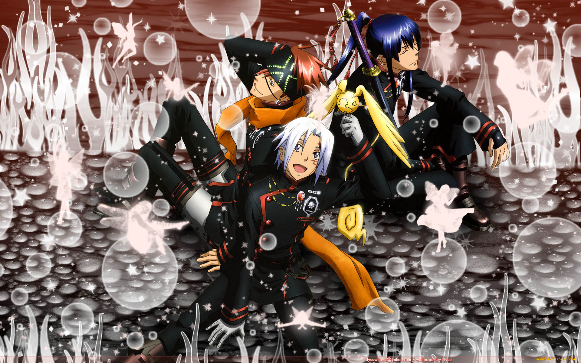 аниме, , gray-man, персонажи