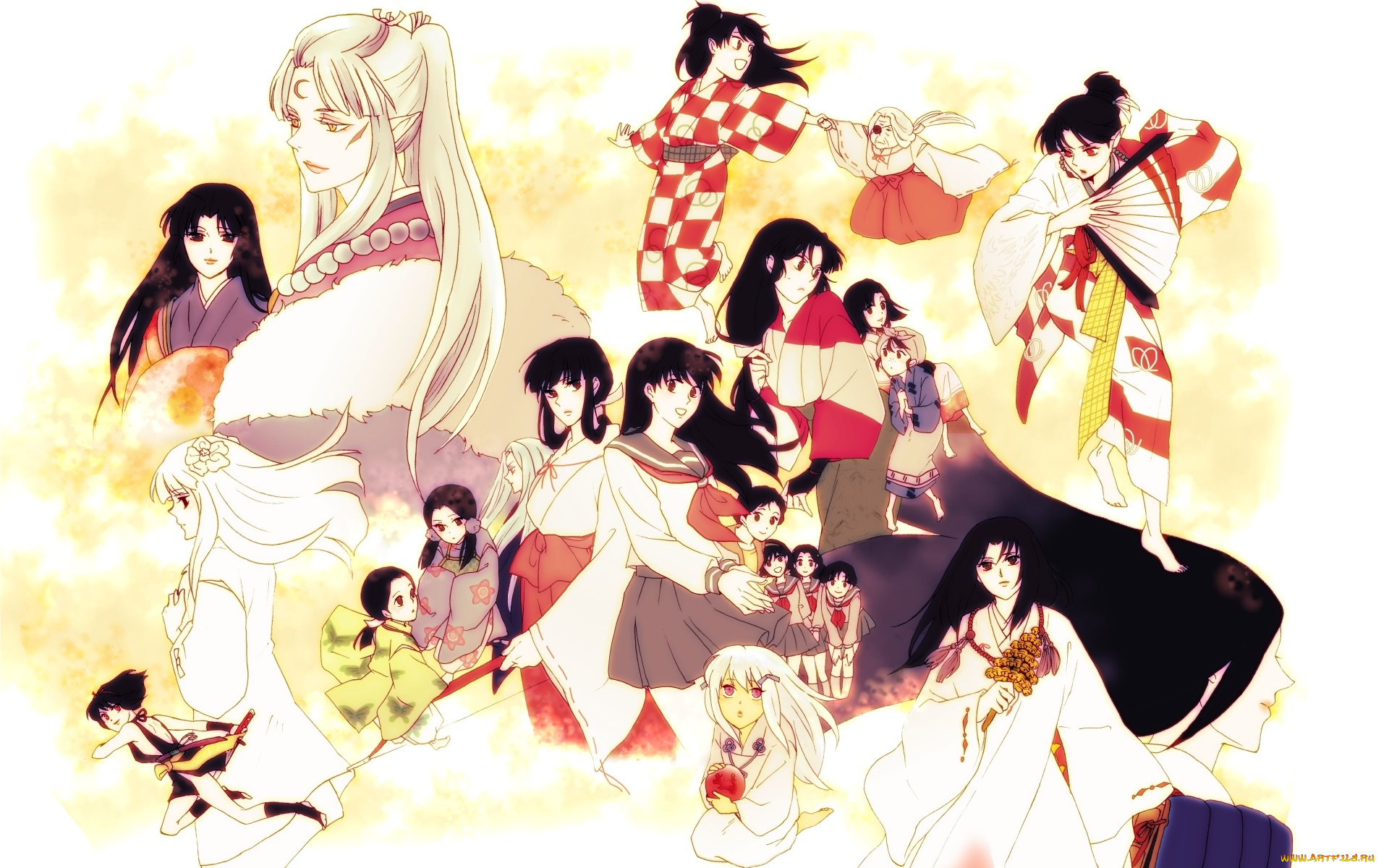 аниме, inuyasha, инуяша