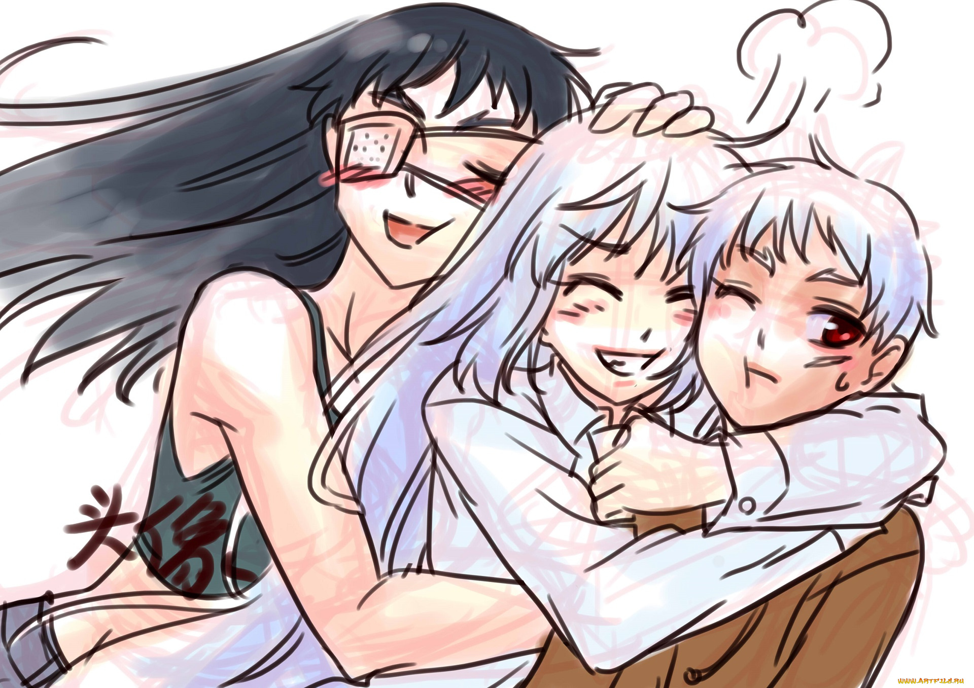 аниме, jormungand, йона, девушки