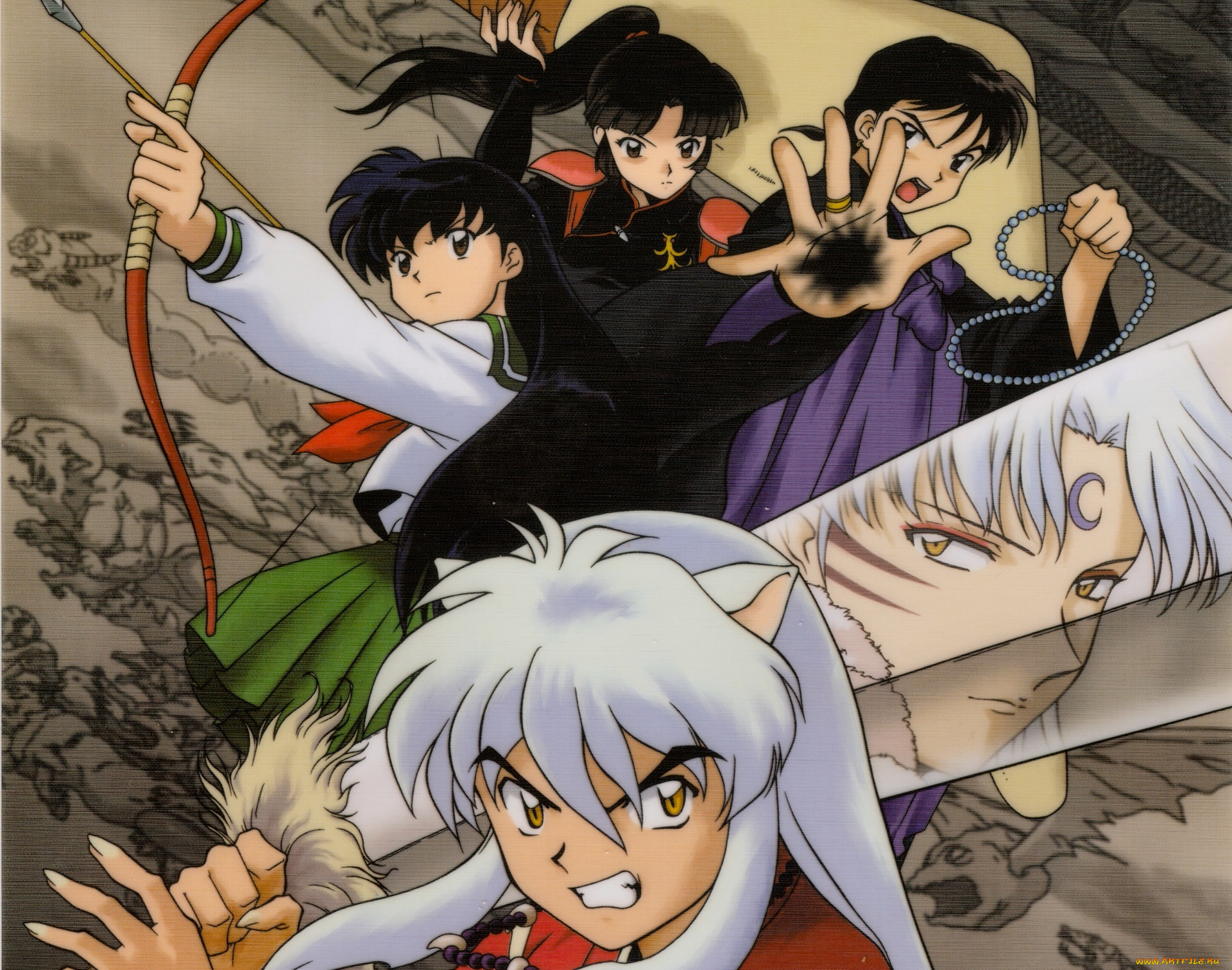 аниме, inuyasha, инуяша