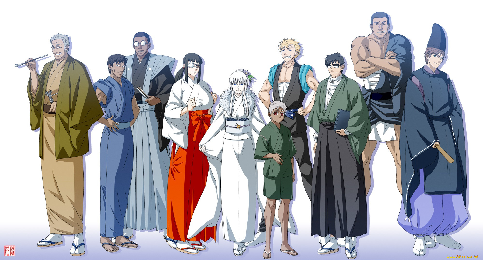 аниме, jormungand, персонажи