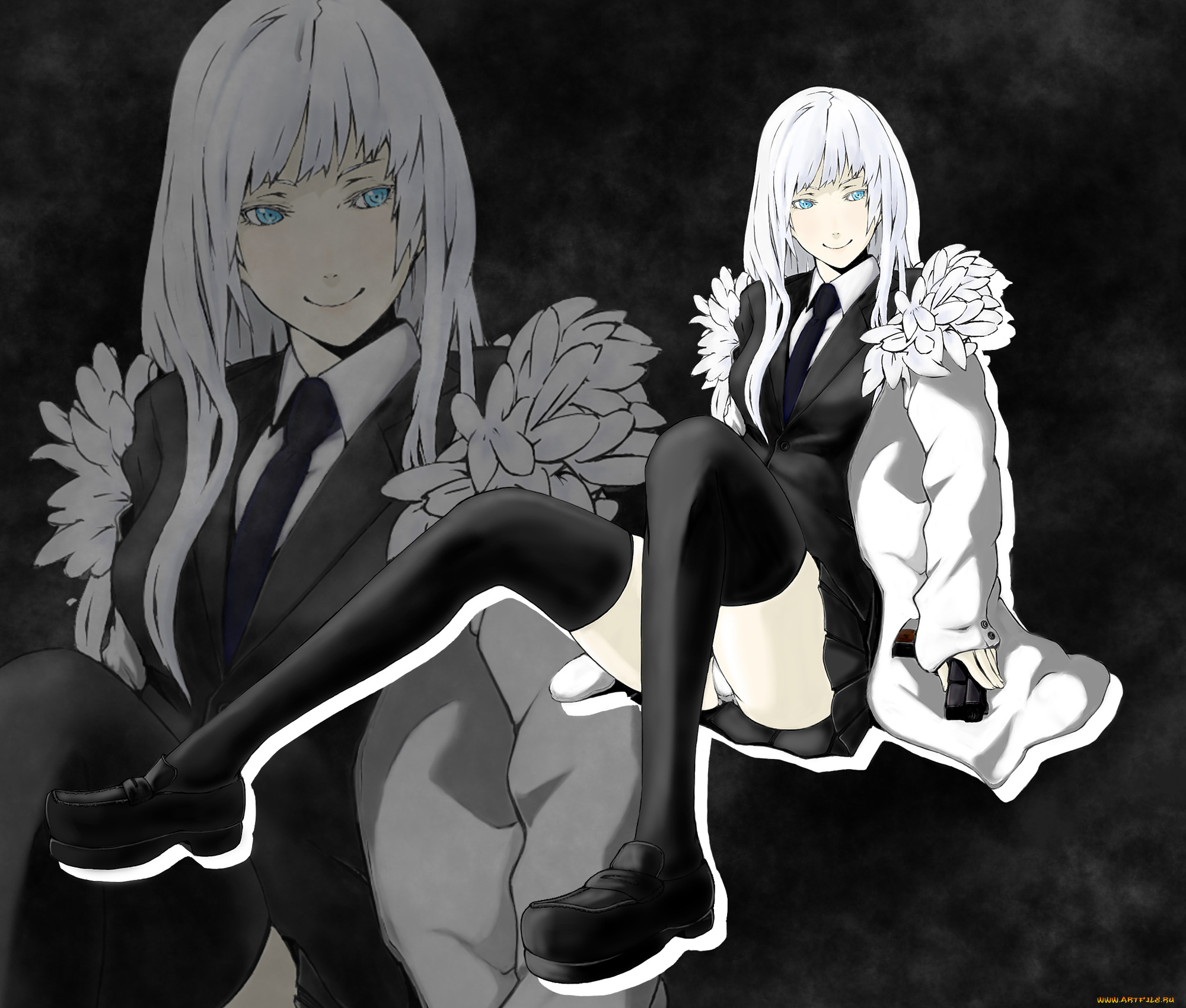 аниме, jormungand, koko, hekmatyar