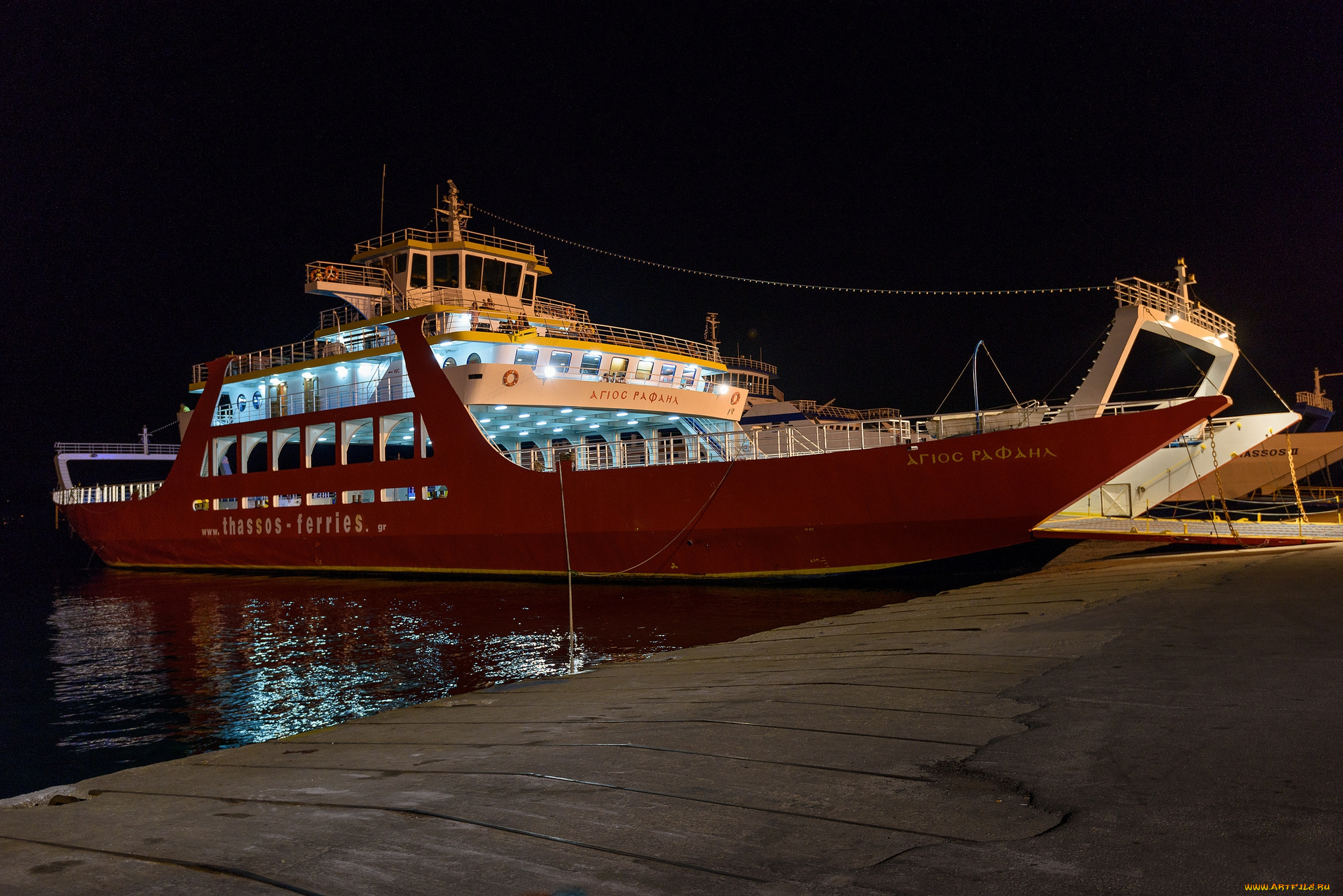 корабли, грузовые, суда, паром