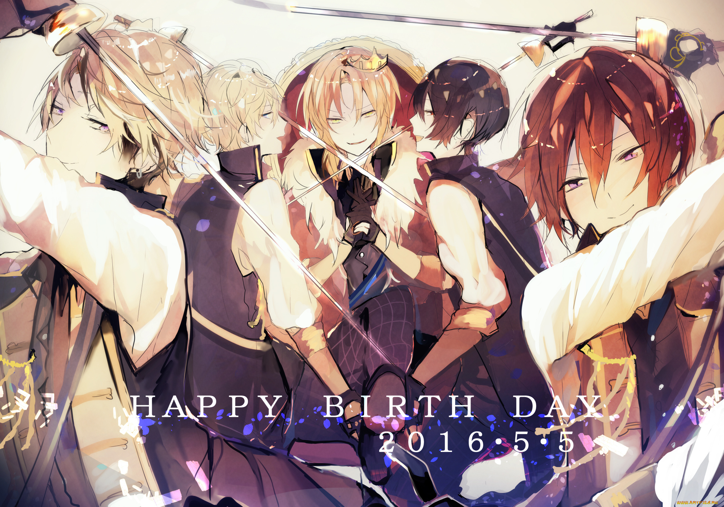 аниме, ensemble, stars, knights