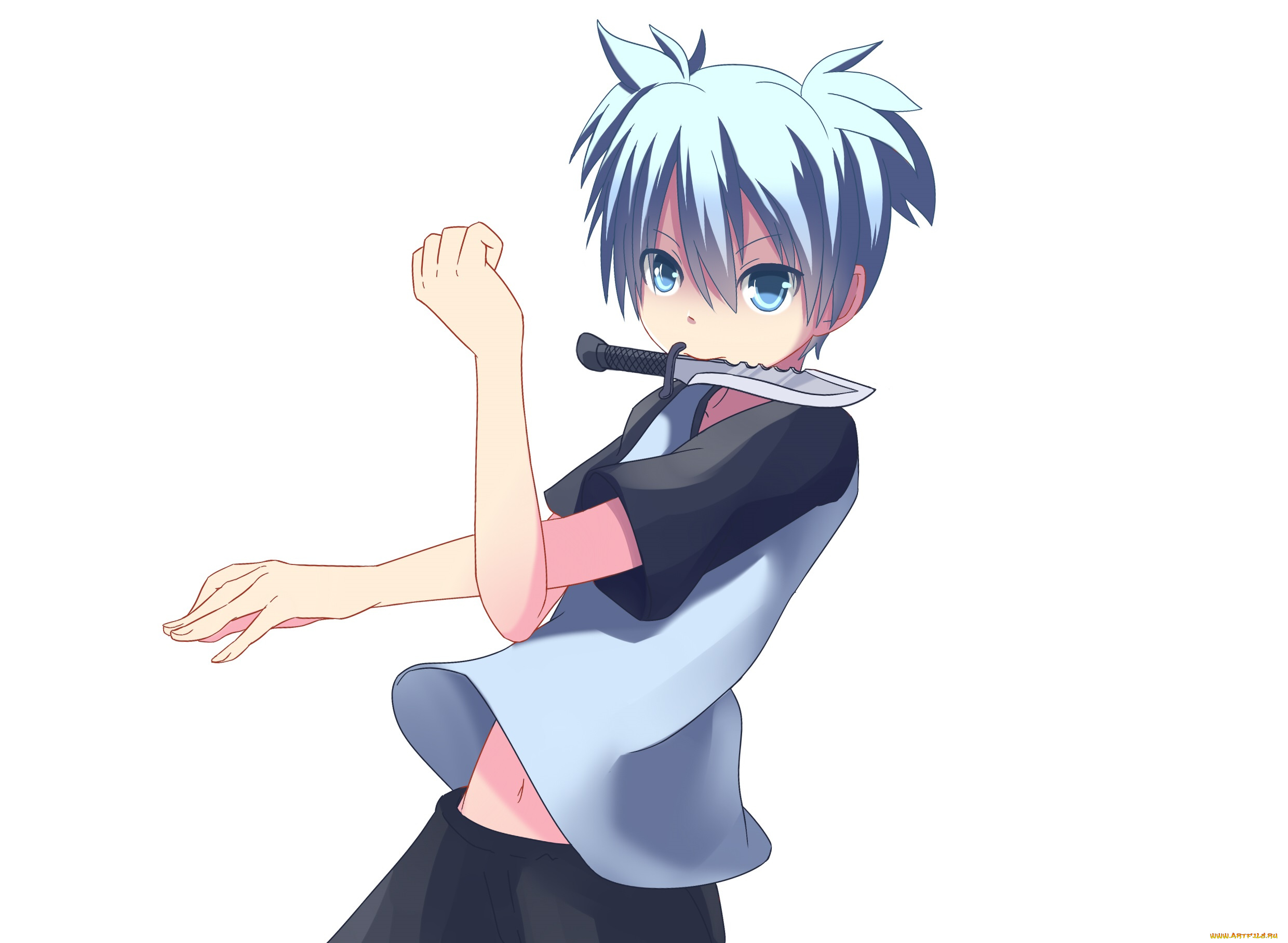 аниме, ansatsu, kyoushitsu, нагиса