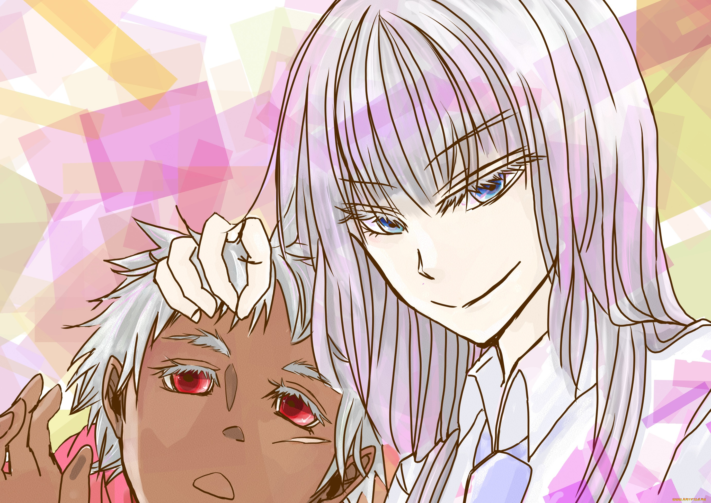 аниме, jormungand, коко, йона