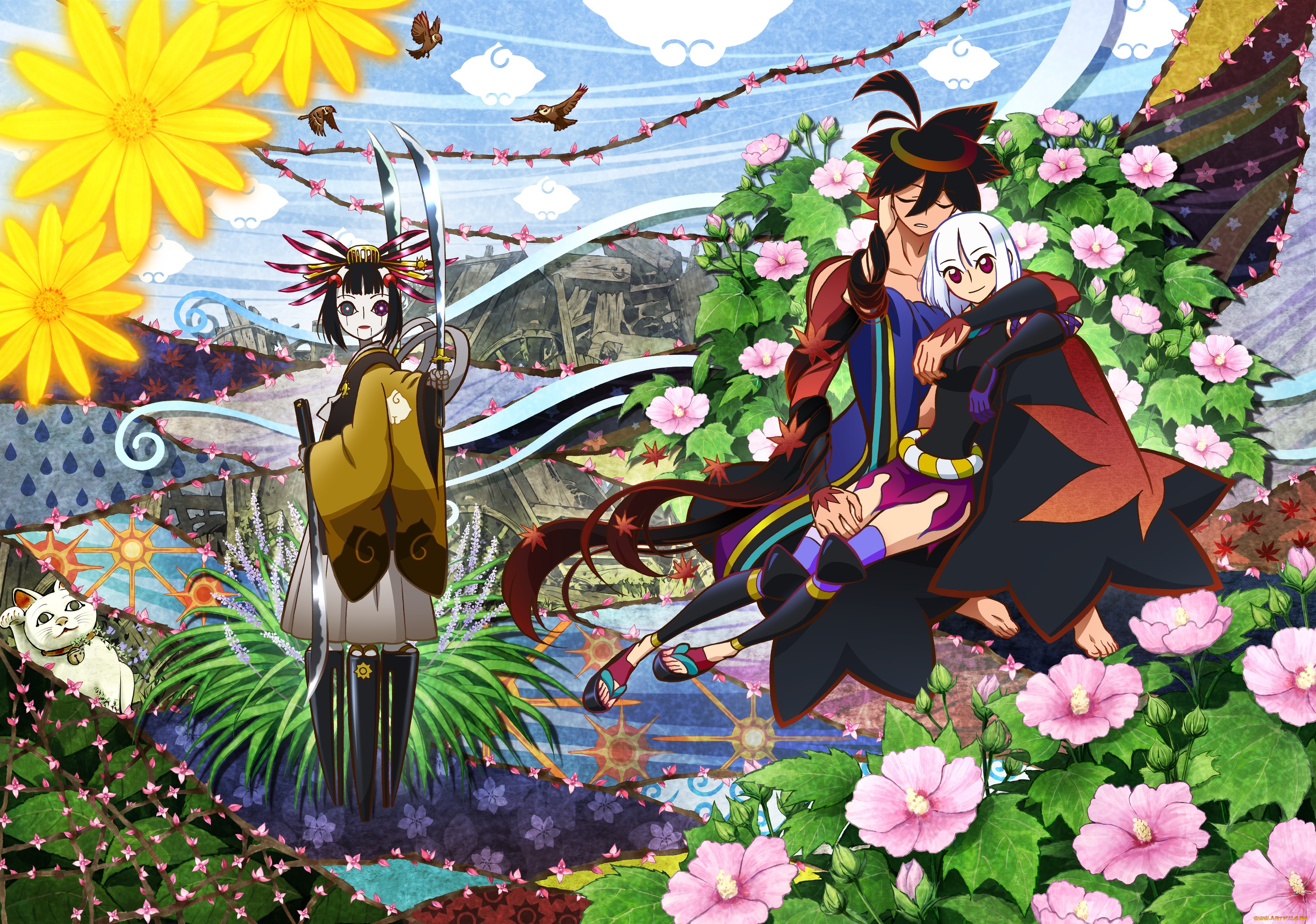 аниме, katanagatari