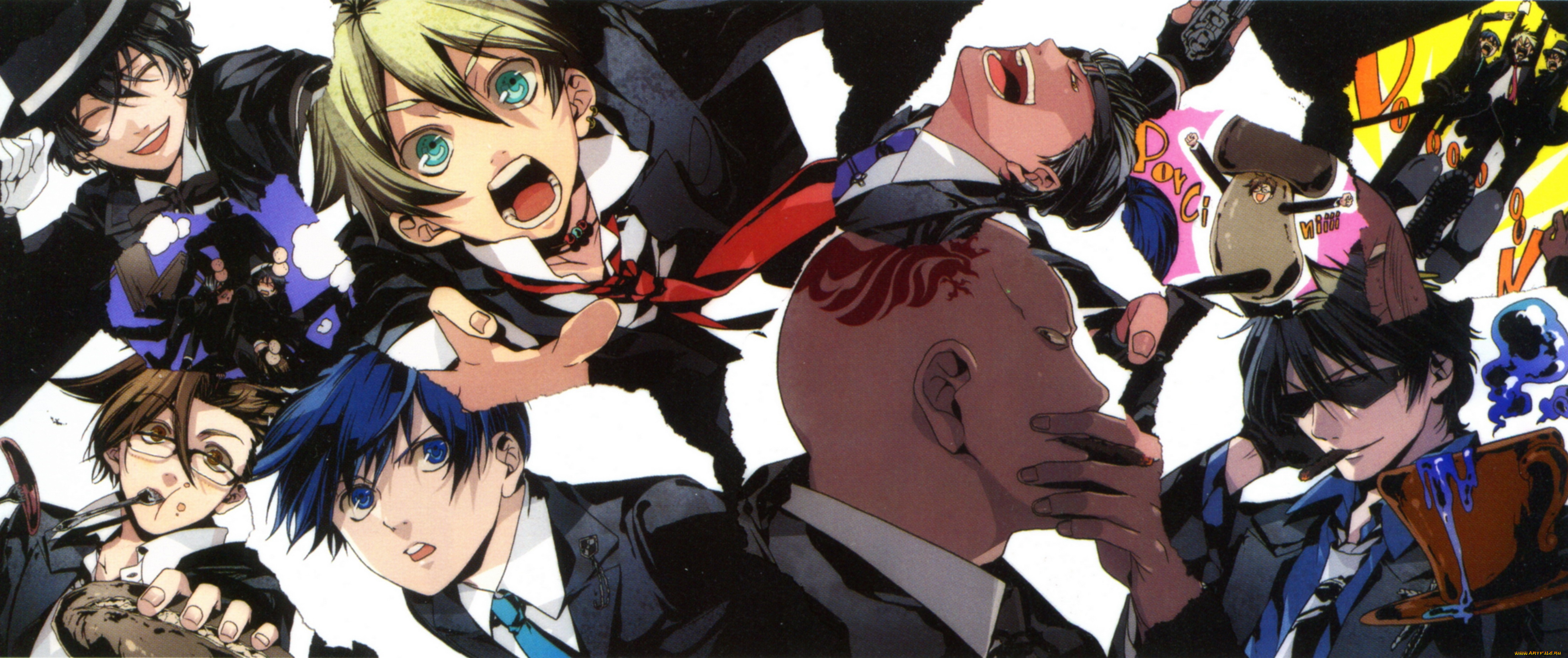 аниме, arcana, famiglia, arcana, famiglia