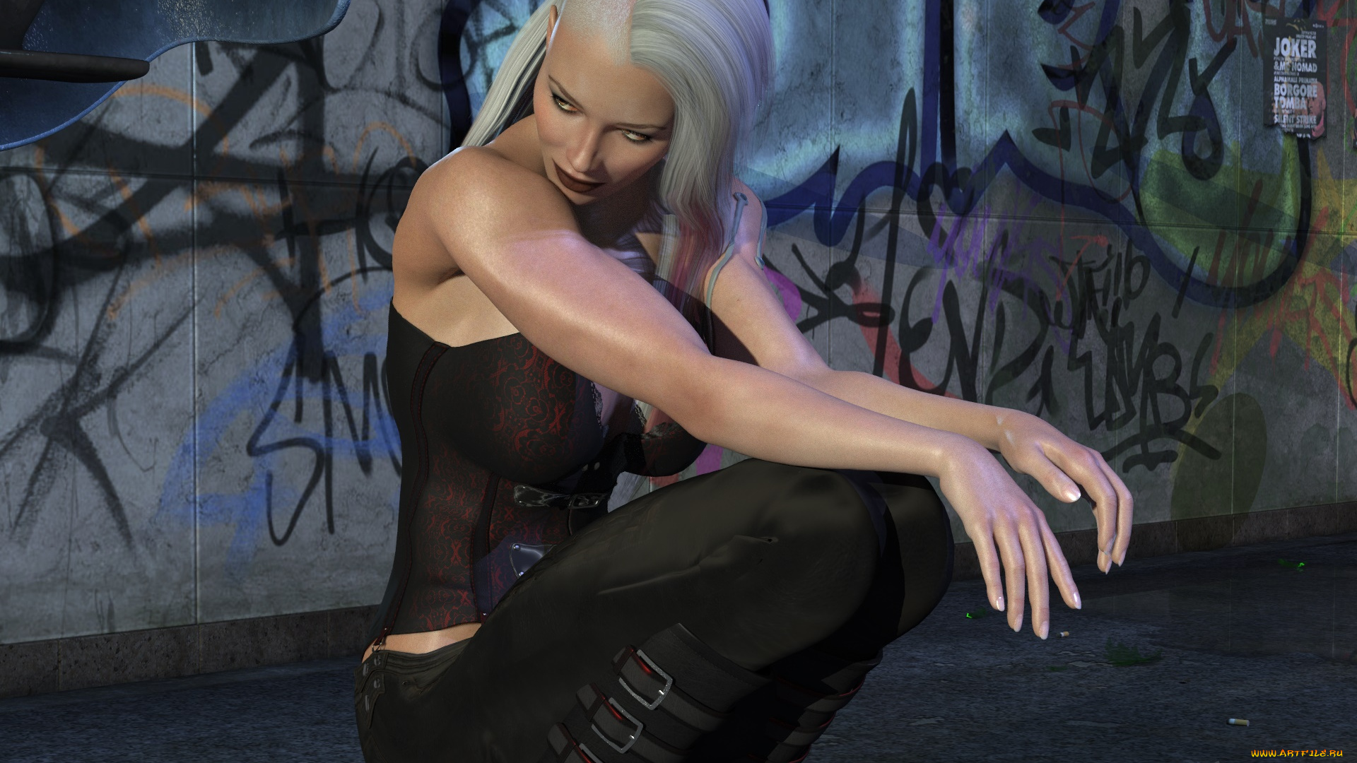 3д, графика, люди, , people, фон, взгляд, девушка