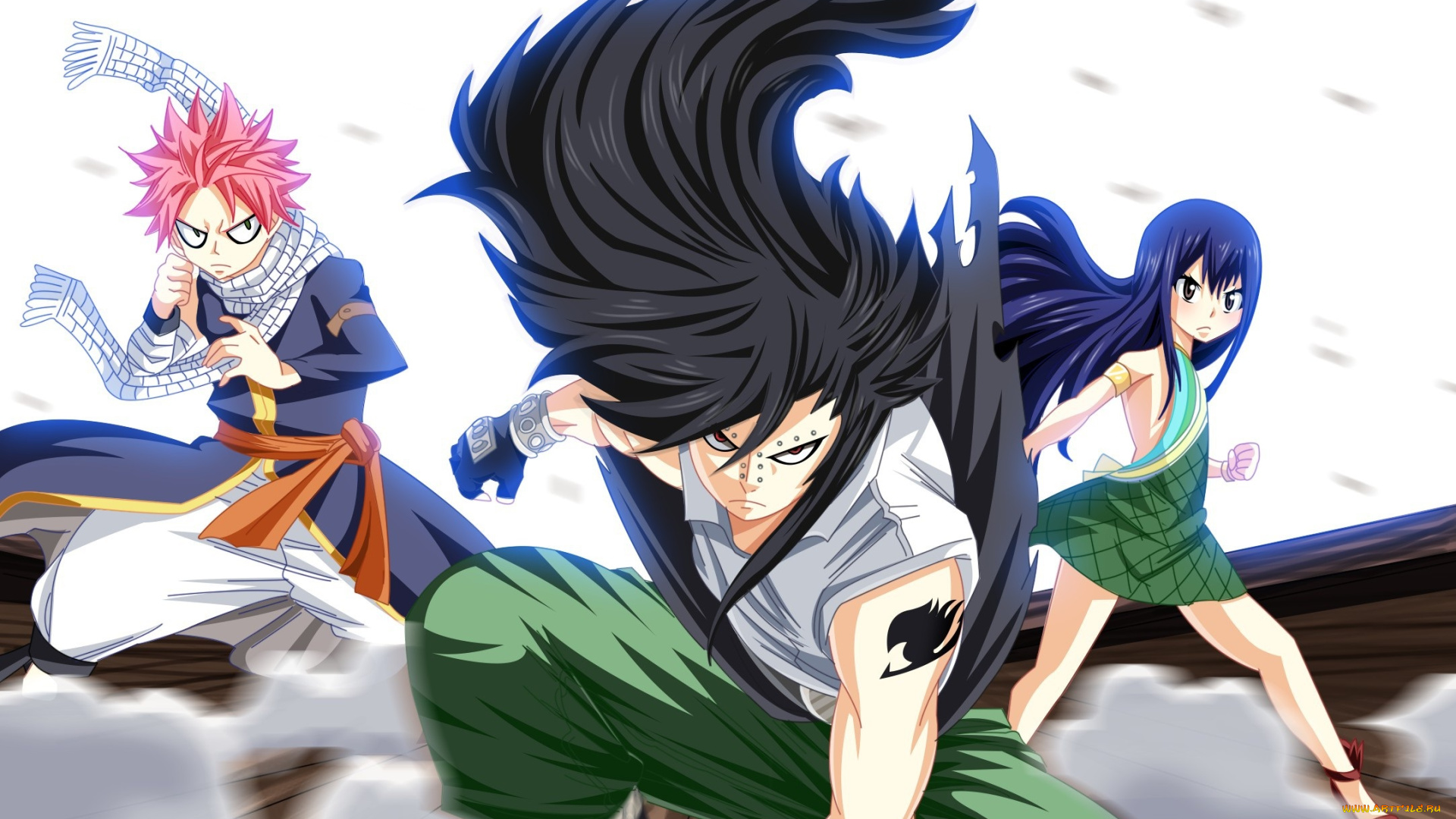аниме, fairy, tail, japanese, by, jazminmtz, manga, strong, mahou, madoshi, game, anime, fairy, tail, dragon, powerful, gajeel, slayer, natsu, wendy