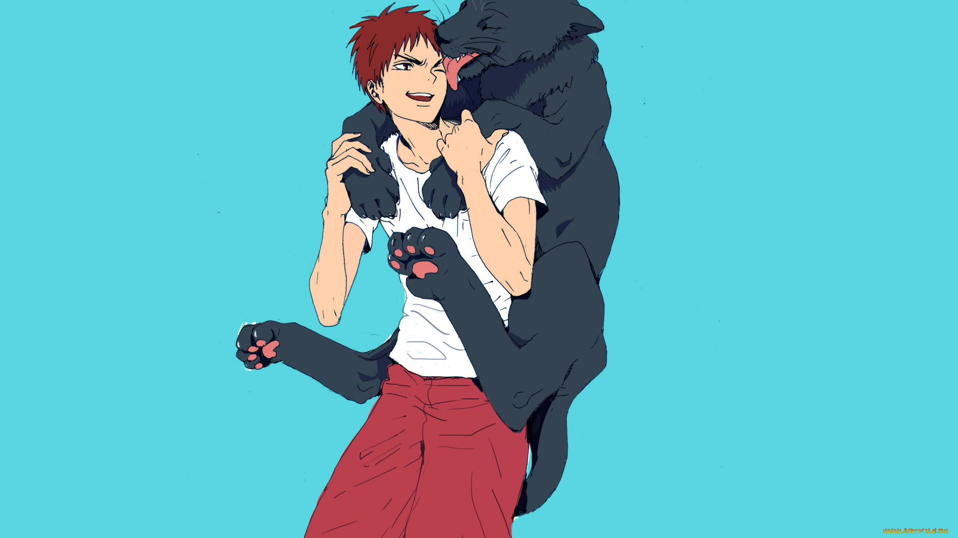 аниме, kuroko, no, baske, парни, баскетбол