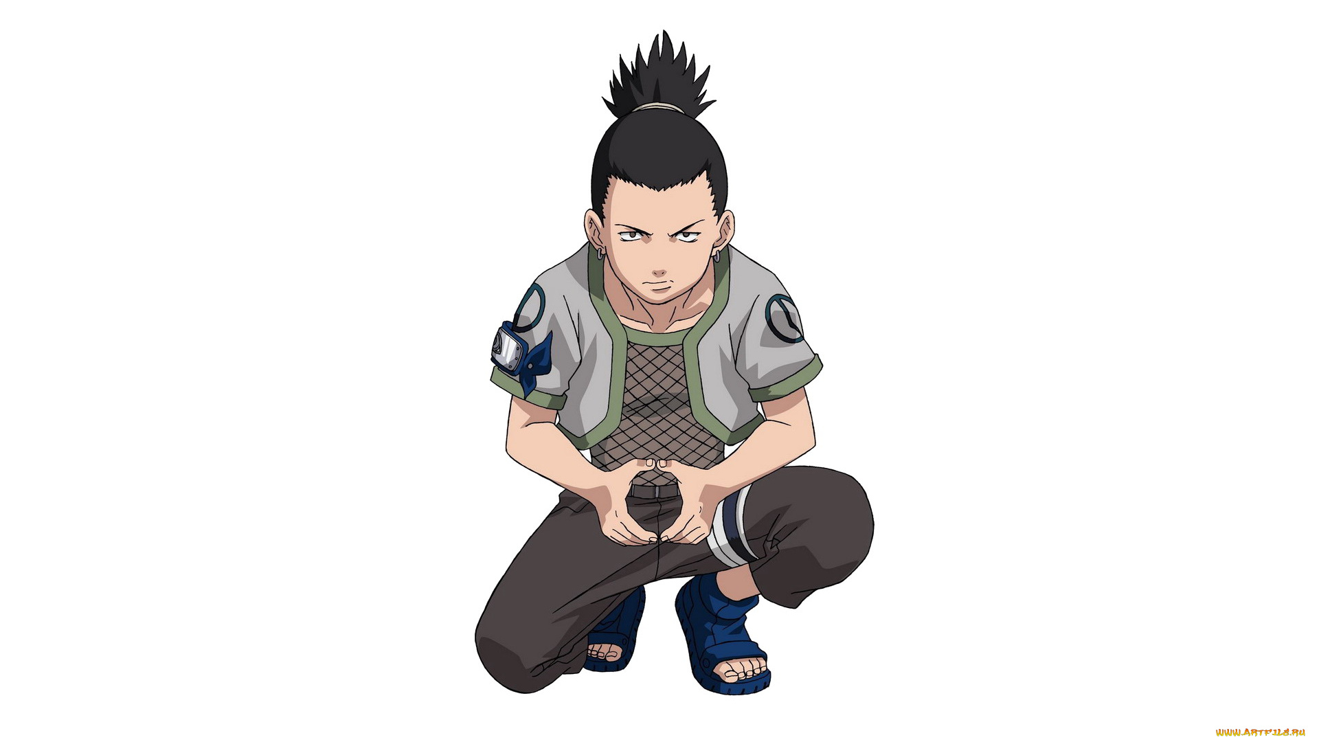 аниме, naruto, шикамару, нара, шиноби