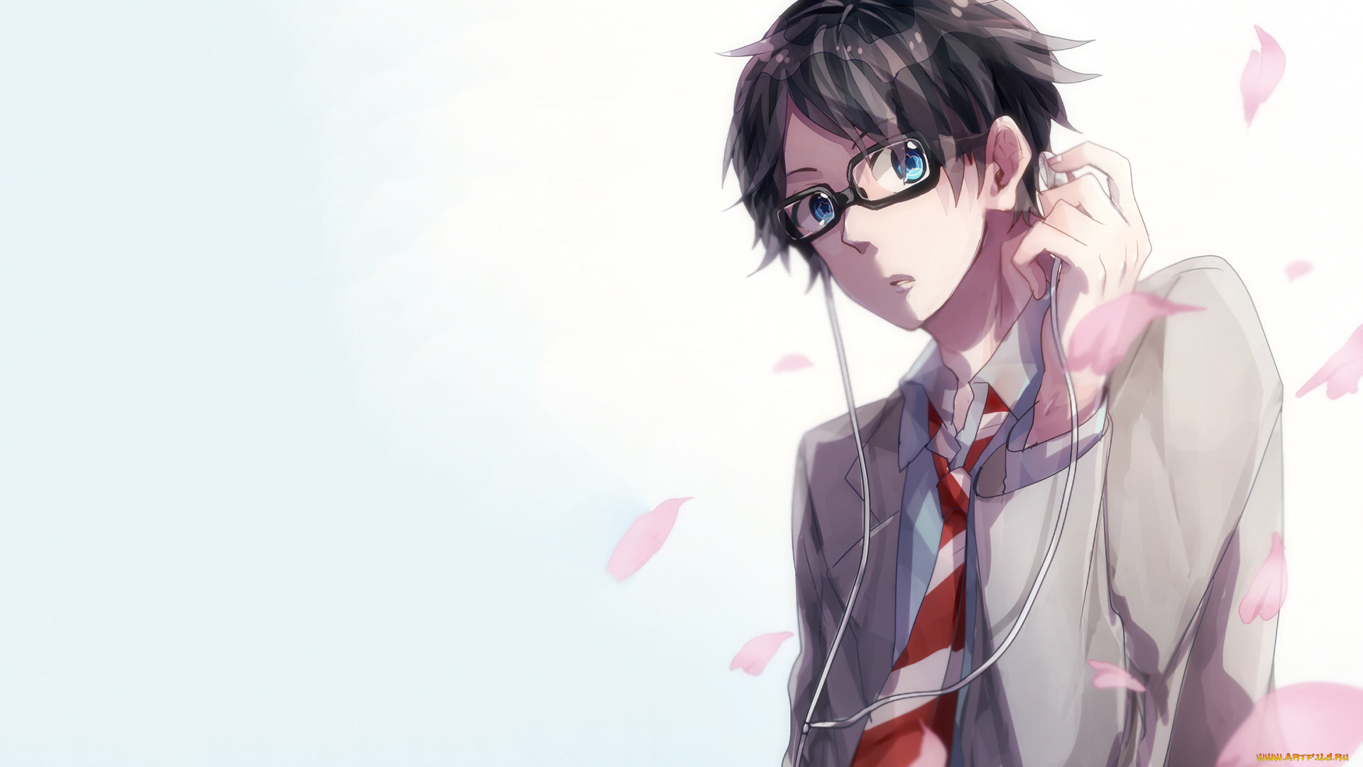 аниме, shigatsu, wa, kimi, no, uso, твоя, апрельская, ложь