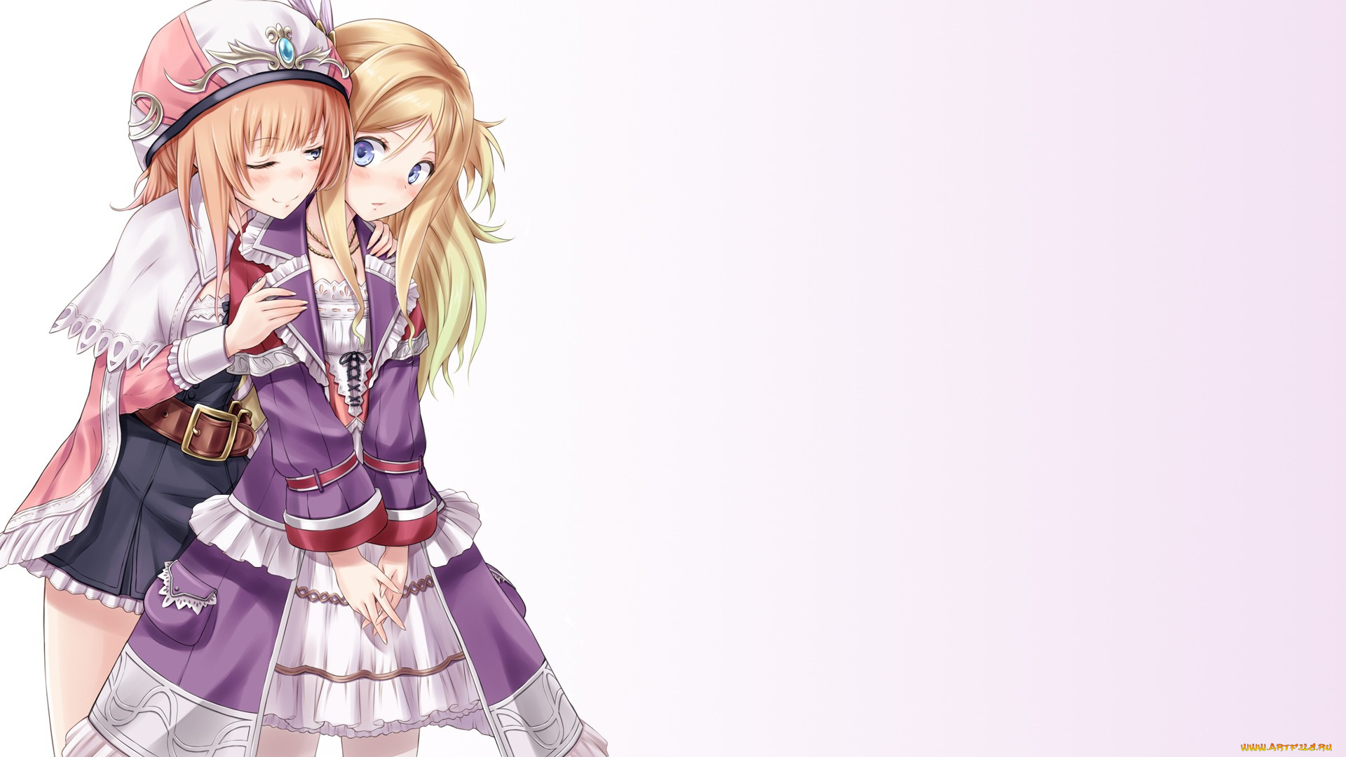 аниме, unknown, , другое, фон, взгляд, девушки