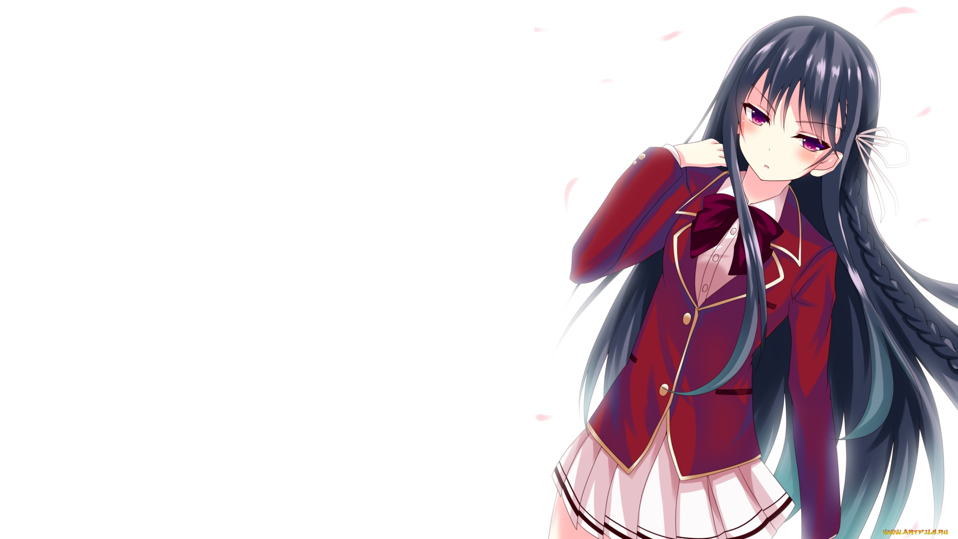 аниме, youkoso, jitsuryoku, shijou, shugi, no, kyoushitsu, e, фон, взгляд, девушка